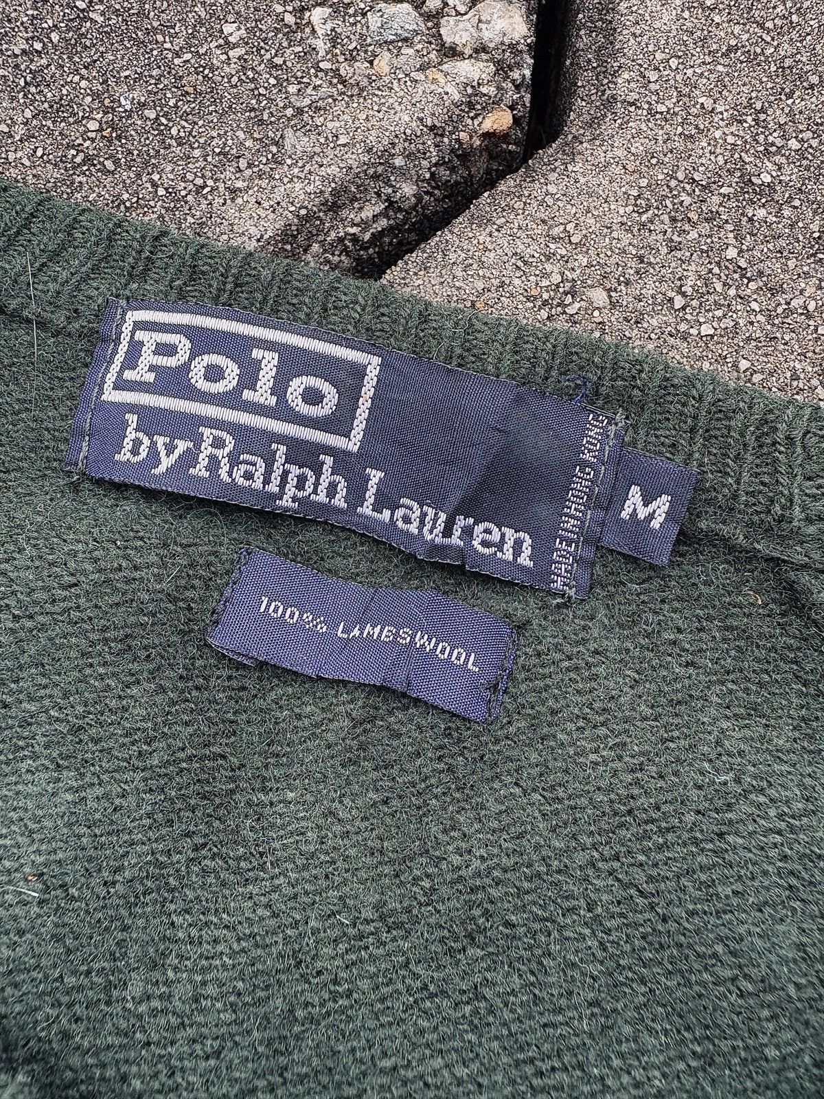 Ralph Lauren Vintage Trashed Polo Ralph Lauren Lambswool Knitwear Sweater Size US M / EU 48-50 / 2 - 5 Thumbnail