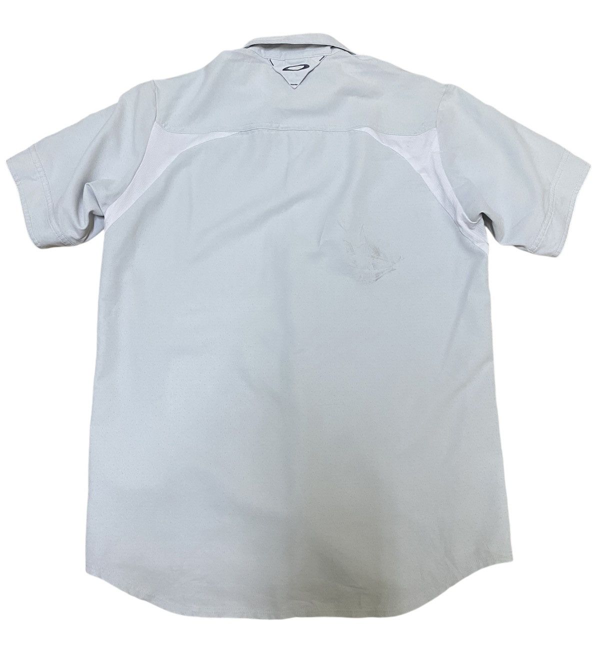 Oakley × Vintage ☠️ Oakley Techwear Skull Diverse WV Shirt (C3) Size US L / EU 52-54 / 3 - 3 Thumbnail