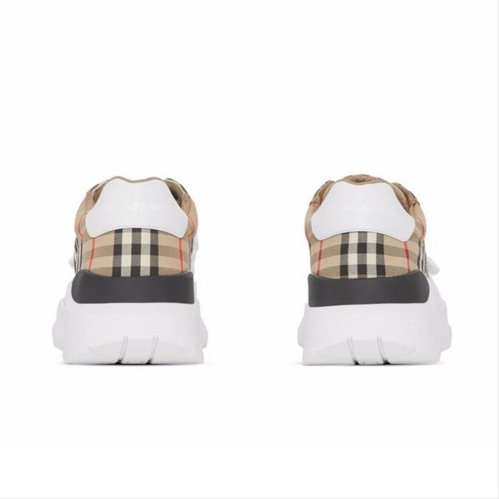 Burberry Regis logo check sneakers Size US 9 / IT 39 - 2 Thumbnail