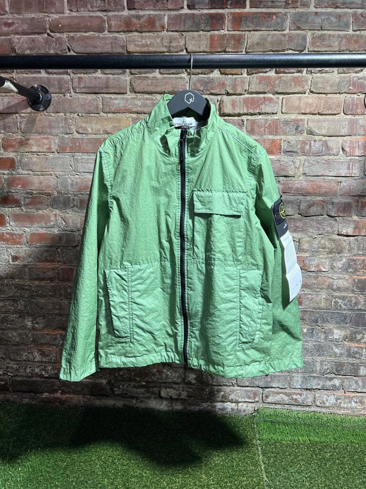 Stone Island Stone Island Waxed Marina Jacket Sz. L Size US L / EU 52-54 / 3 - 1 Thumbnail