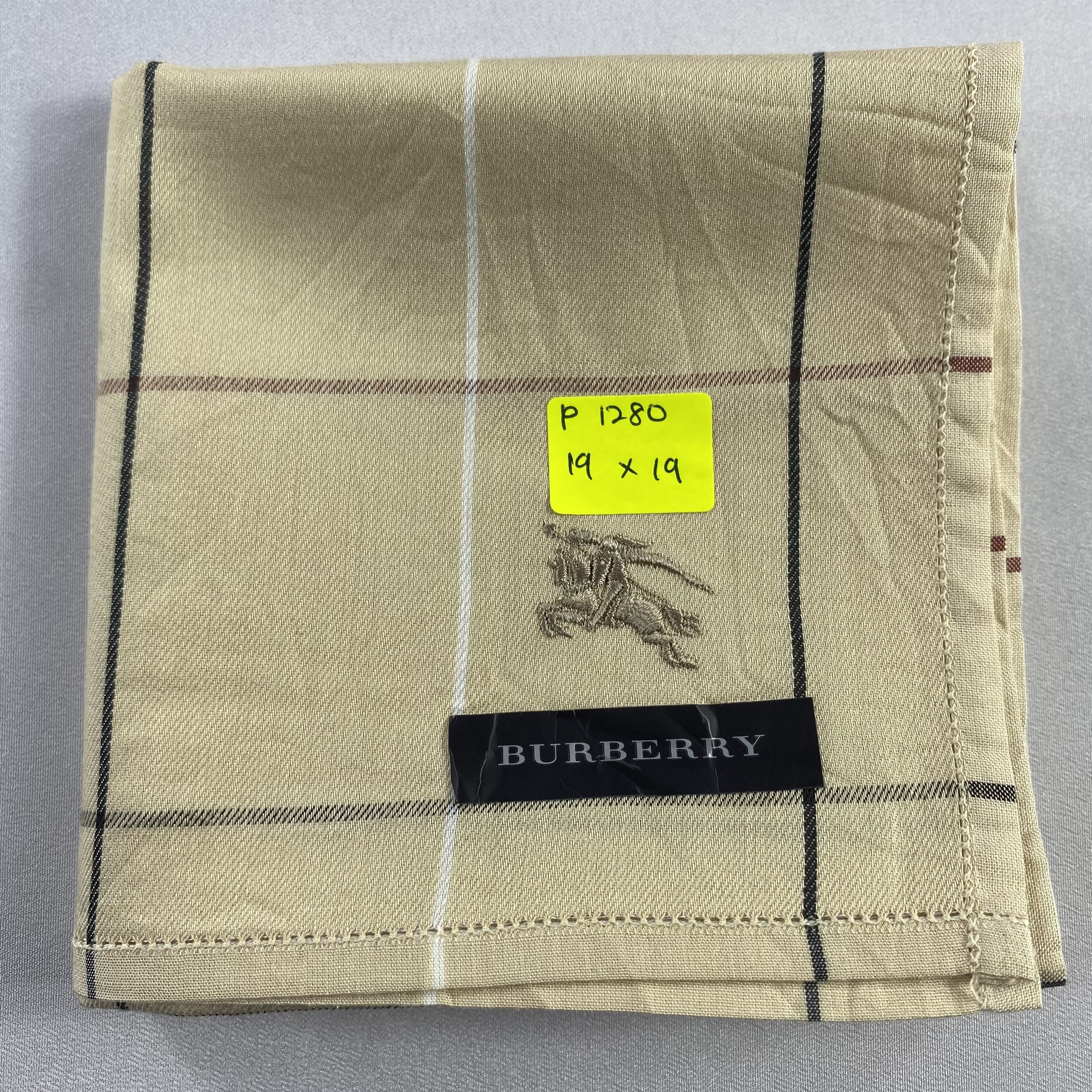 Burberry × Vintage Burberry Handkerchief / Neckerchief / Bandana-P1280 Size ONE SIZE - 6 Thumbnail