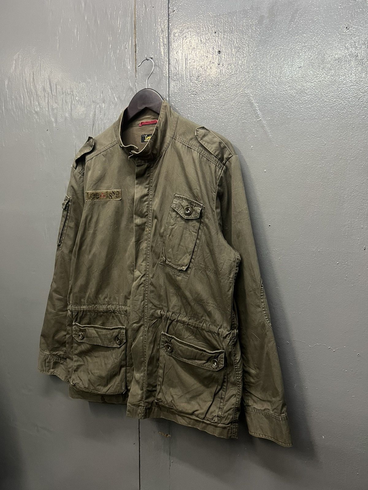 Lee Lee Army Style Jacket Size US L / EU 52-54 / 3 - 2 Thumbnail