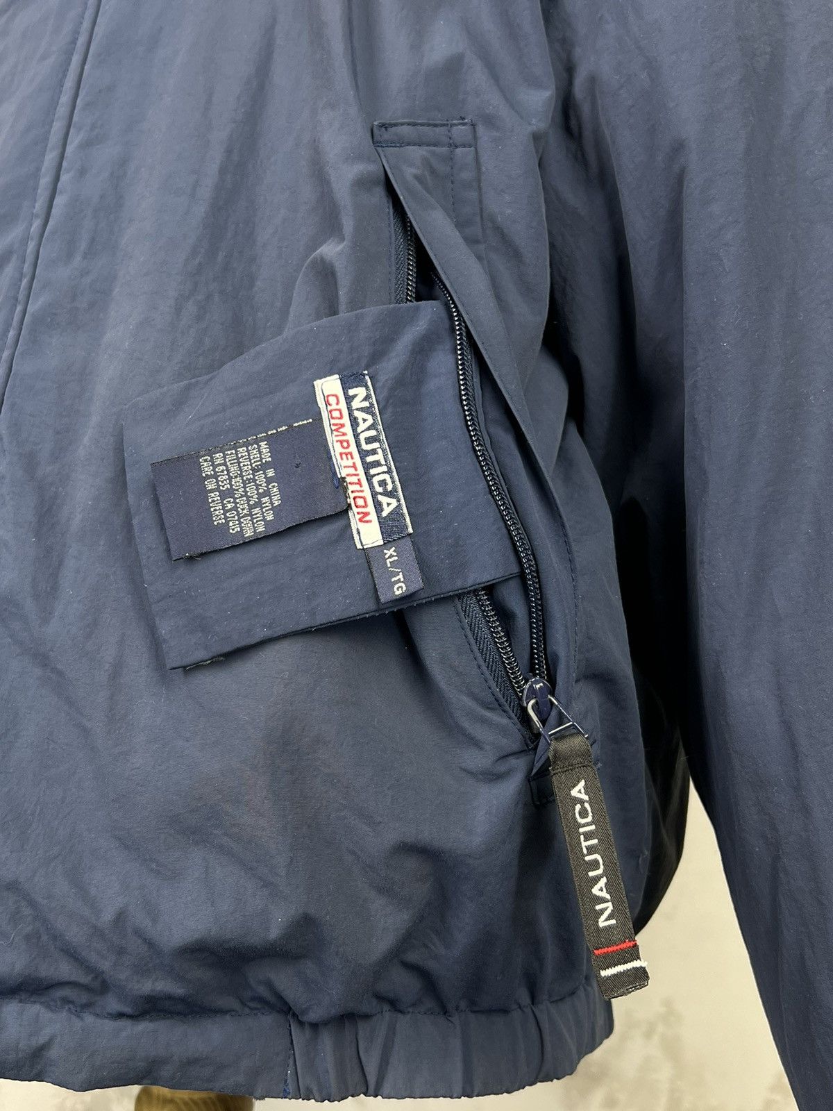 Nautica Vintage Nautica Reversible Puffer Down Jacket Size XL Size US XL / EU 56 / 4 - 15 Thumbnail