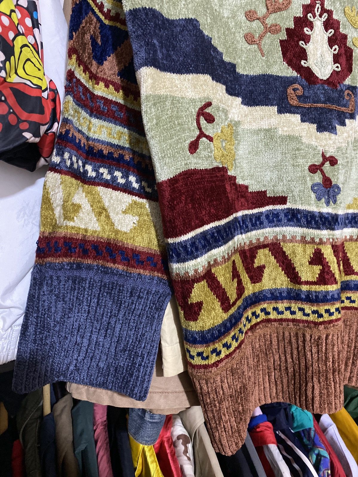 Kenzo × Vintage Vintage Kenzo Navajo Knitwear Size L / US 10 / IT 46 - 7 Thumbnail