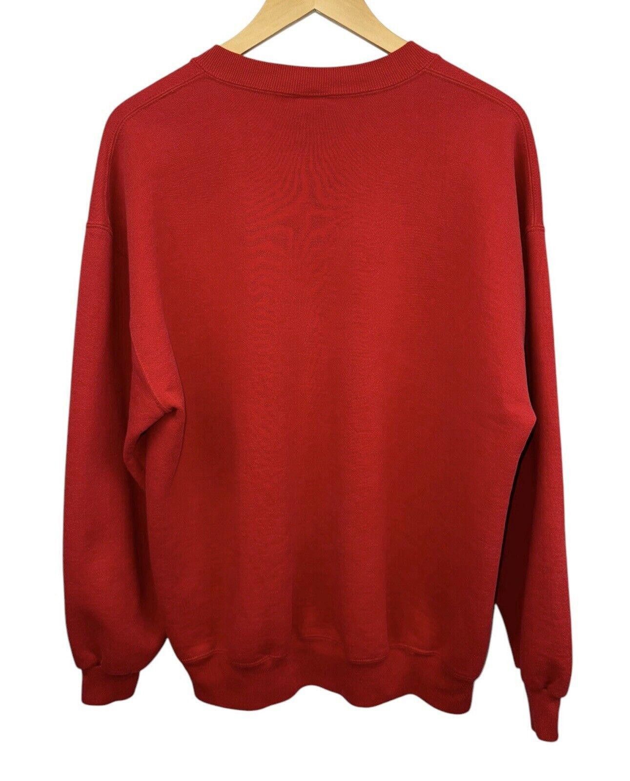 Russell Athletic Vintage Russell Athletic 90s USA Cherry Red Crewneck XL Size US 36 / EU 52 - 4 Thumbnail