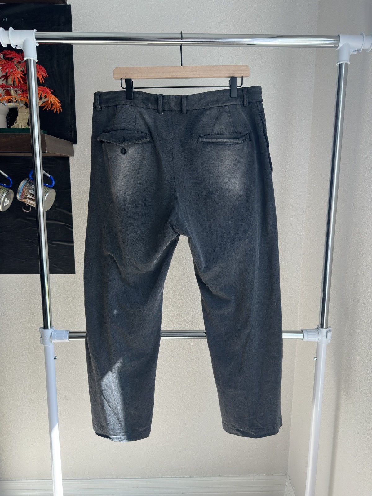 Balenciaga Trompe L’oeil Washed Grey Sweatpants Size US 34 / EU 50 - 2 Thumbnail