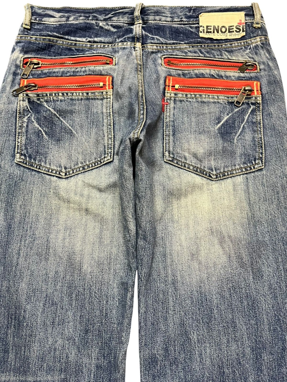 KOJIMA GENES Vintage Genoese Avant Garde Seditionaries Denim Size US 33 - 8 Thumbnail