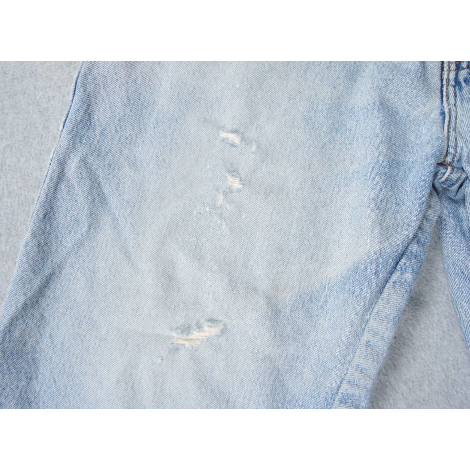 Anchor Blue VINTAGE Anchor Blue Jeans Mens 36x25 Blue Denim Pants Baggy Grunge Y2K Jeans Men 5-Pocket Distressed Mid Rise Blue Denim Size US 36 / EU 52 - 4 Thumbnail