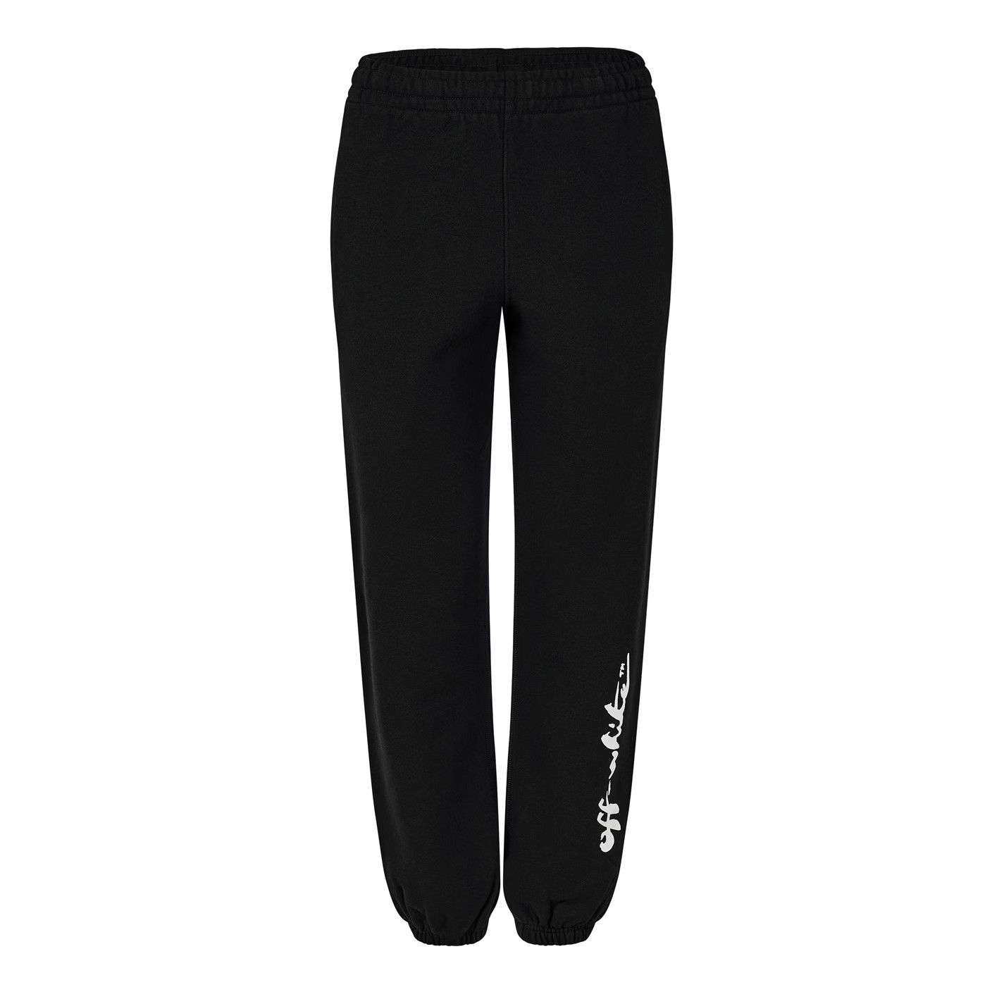 Off-White o1g2r1mq1224 Painter Joggers in Black & White Size 31" - 1 Thumbnail