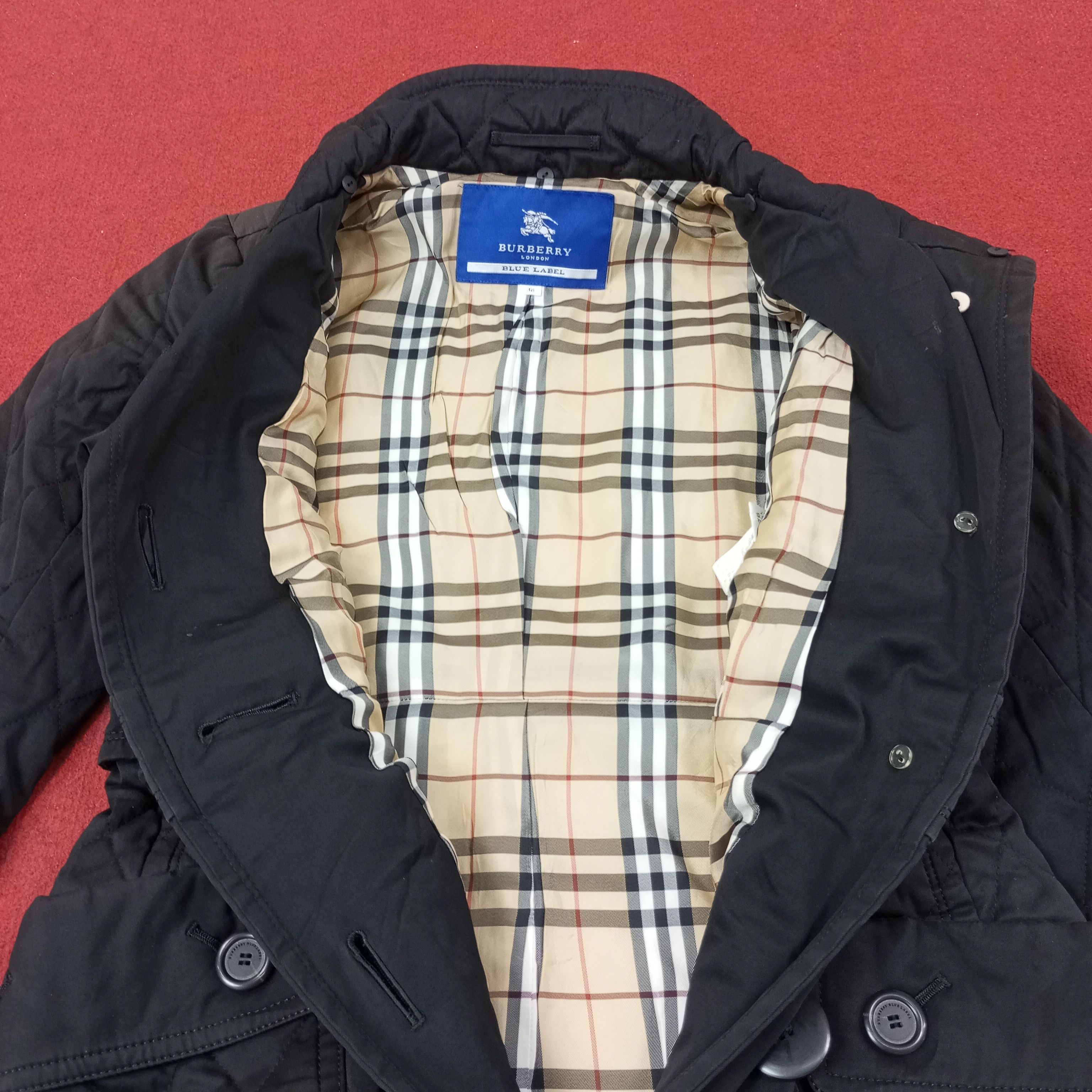 Burberry Burberry London Blue Label Custom Art Trench Jacket c245n17 Size XS / US 0-2 / IT 36-38 - 7 Thumbnail