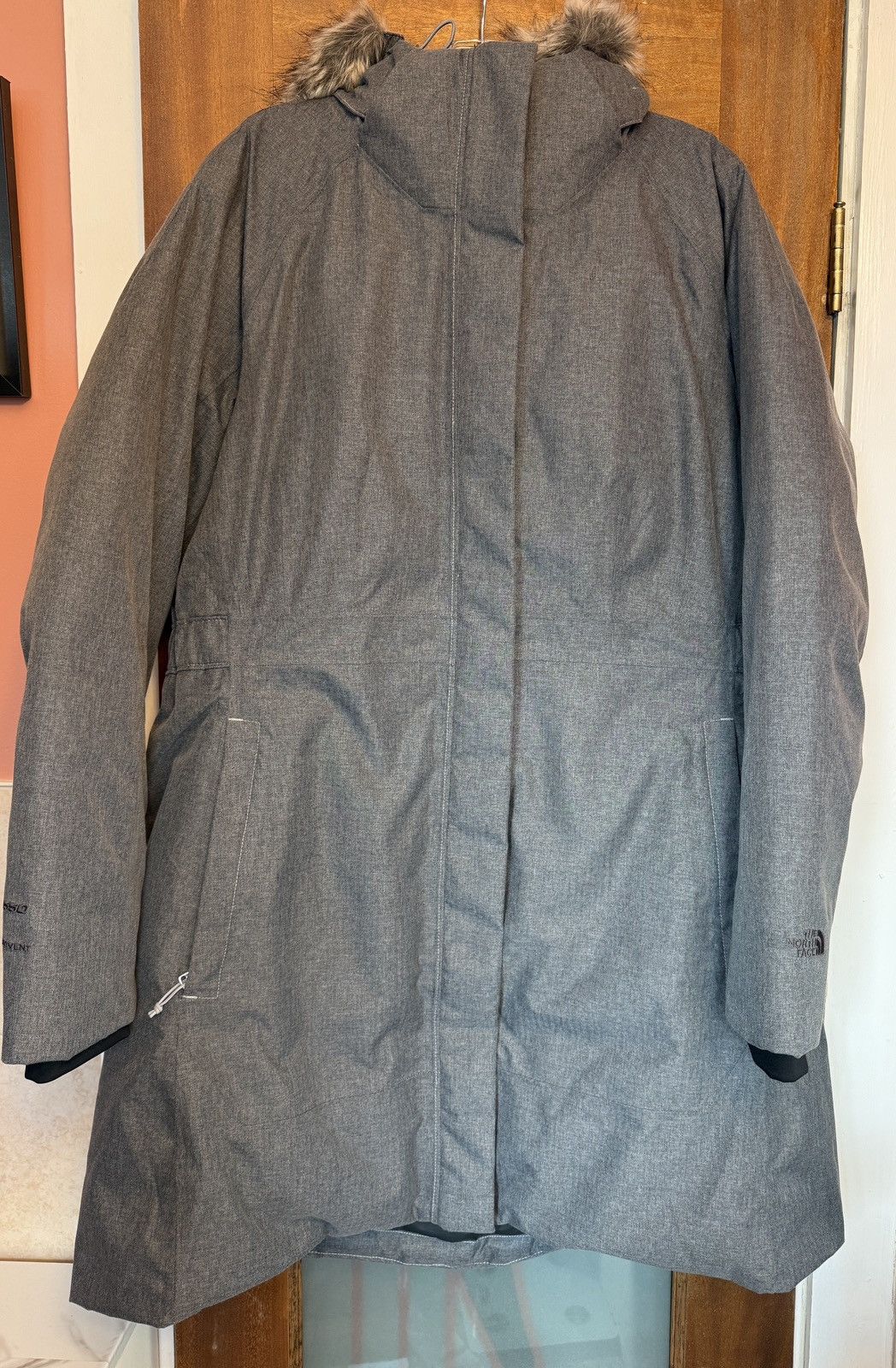 The North Face The North Face Women Gray Hooded Artic Parka II 550 Dryvent Size XXL / US 16-18 / IT 52-54 - 1 Thumbnail