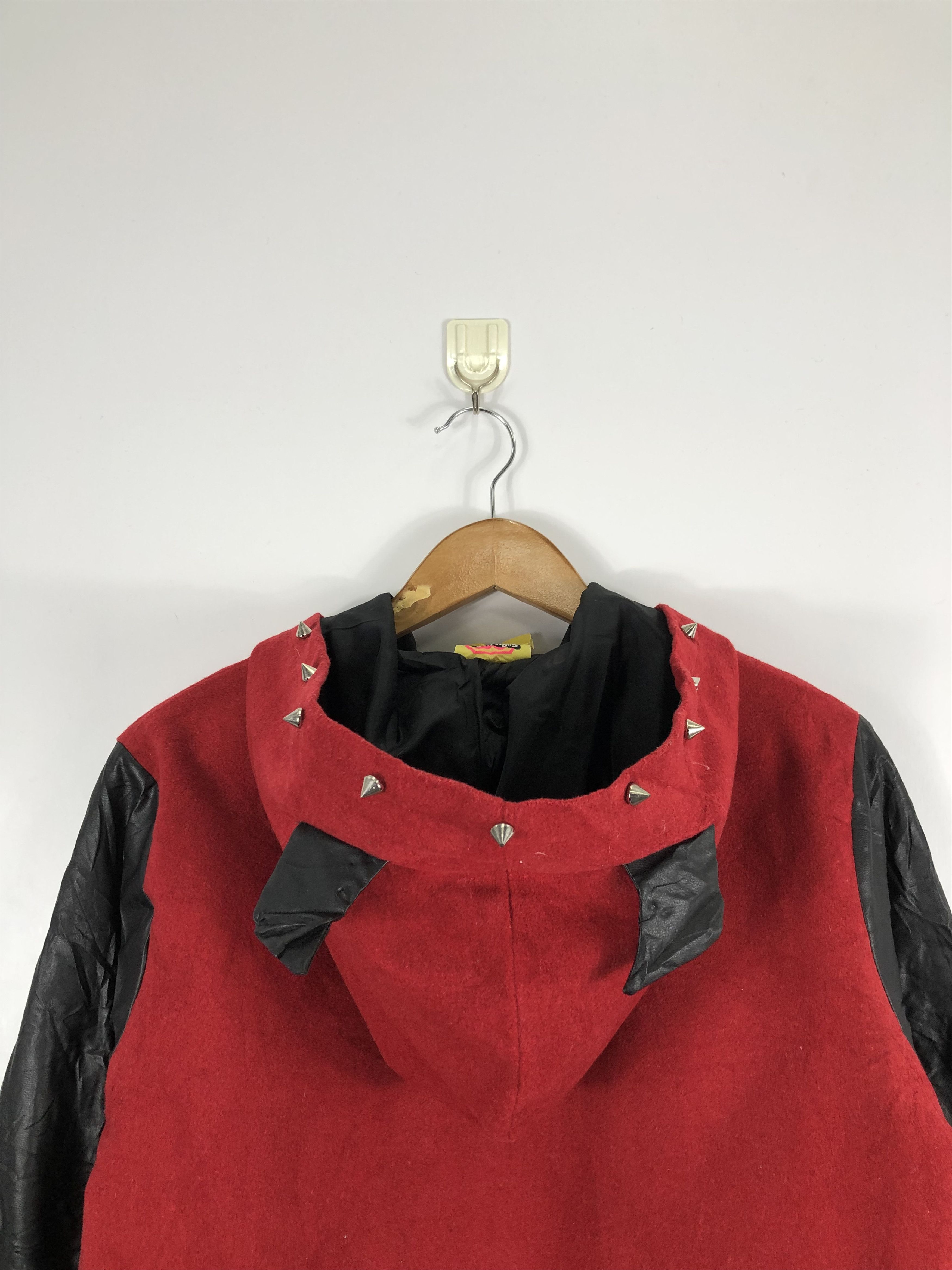 Japanese Brand Vintage Super Lovers Varsity Jacket Red Leather Sleeve V0248 Size US L / EU 52-54 / 3 - 4 Thumbnail