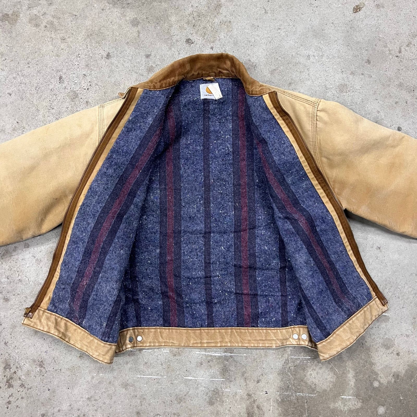 Vintage Union Carhartt Detroit Blanket Jacket Workwear 6BLJ