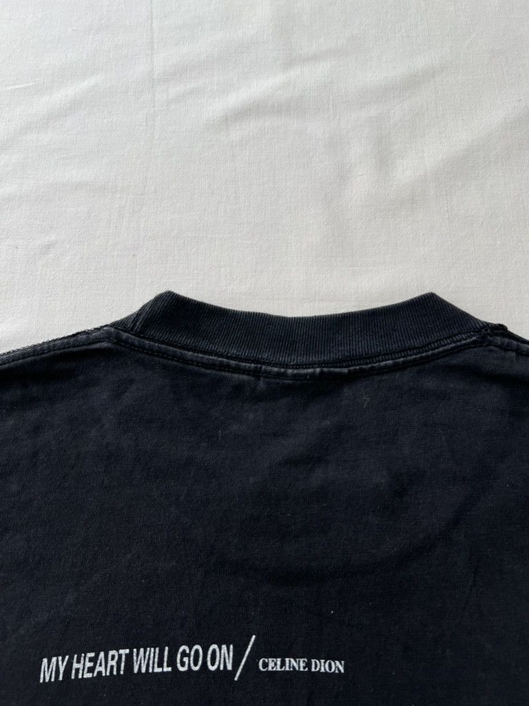 Vintage Vintage 90s Titanic Leonardo Dicaprio Movie Black T-shirt Size US S / EU 44-46 / 1 - 18 Thumbnail