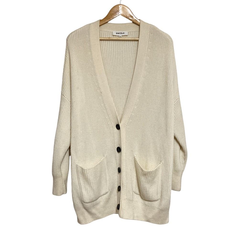 Other Other ENFOLD Rib Knit Cardigan Others Tops DUTY FREE for USA Size ONE SIZE - 1 Thumbnail