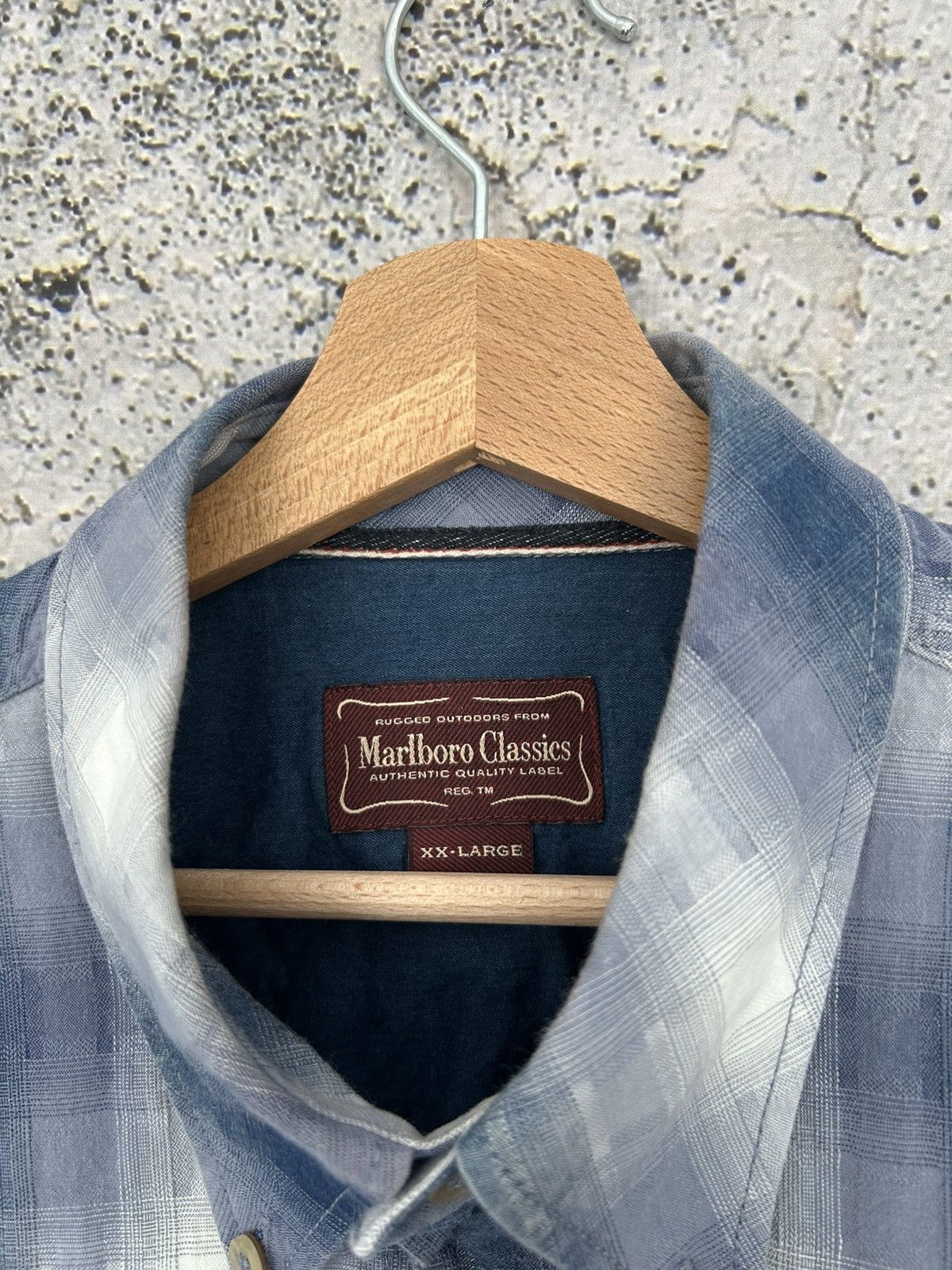 Marlboro Classics Vintage Marlboro Classics Blue Summer Hawaiian Shirt 90s Size US XXL / EU 58 / 5 - 6 Thumbnail