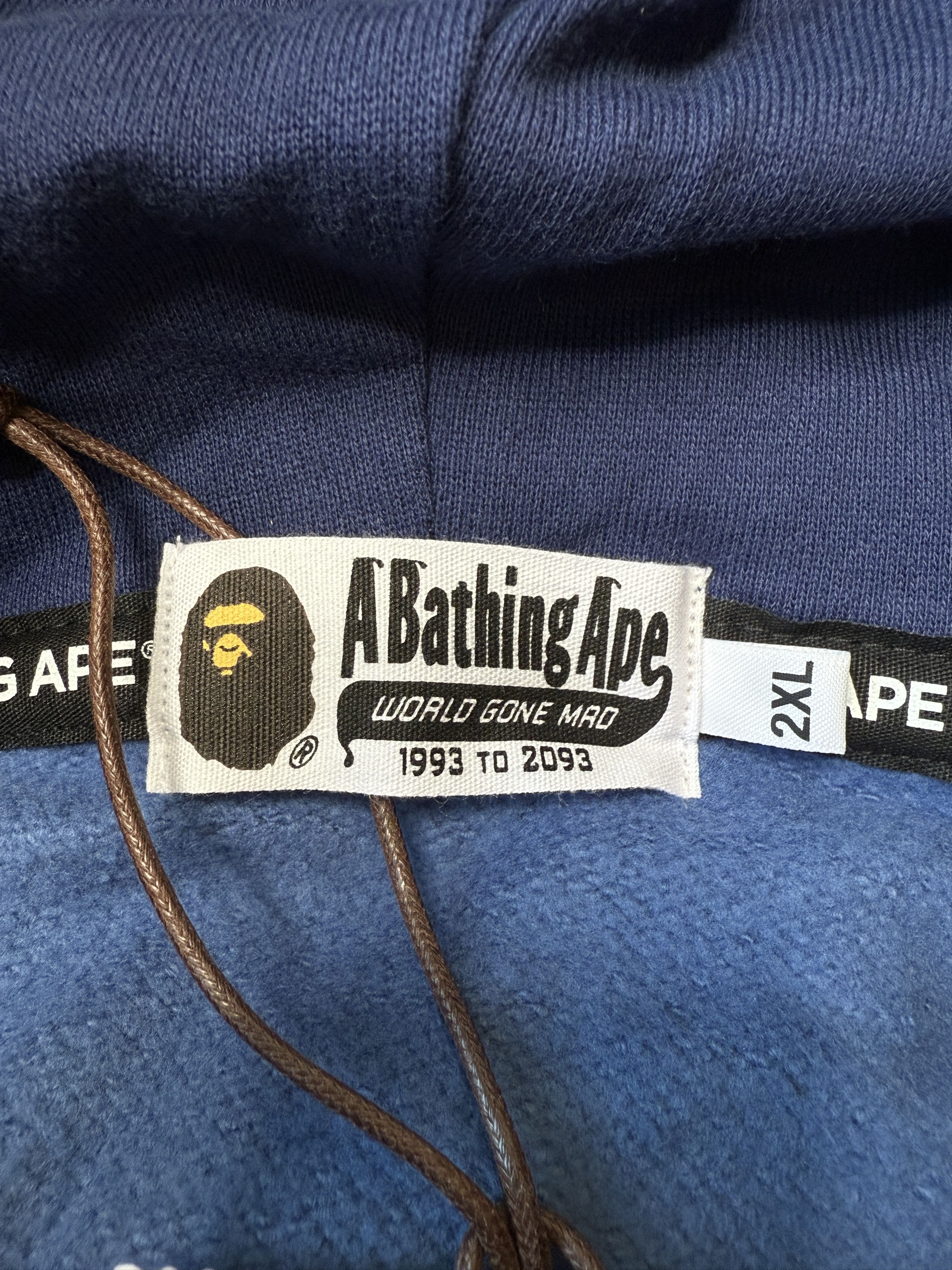 Bape BAPE COLOR CAMO DOUBLE SHARK FULL ZIP HOODIE Size US XXL / EU 58 / 5 - 9 Thumbnail