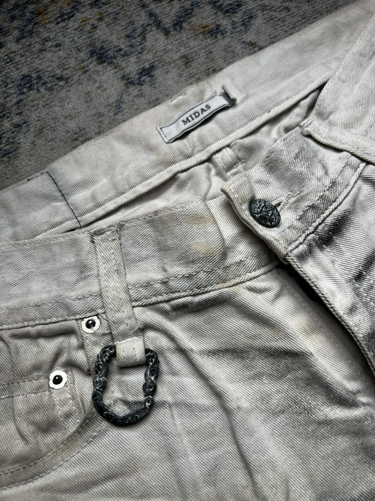If Six Was Nine Midas Whiskered Destroyed Distressed Pants Size US 34 / EU 50 - 5 Thumbnail