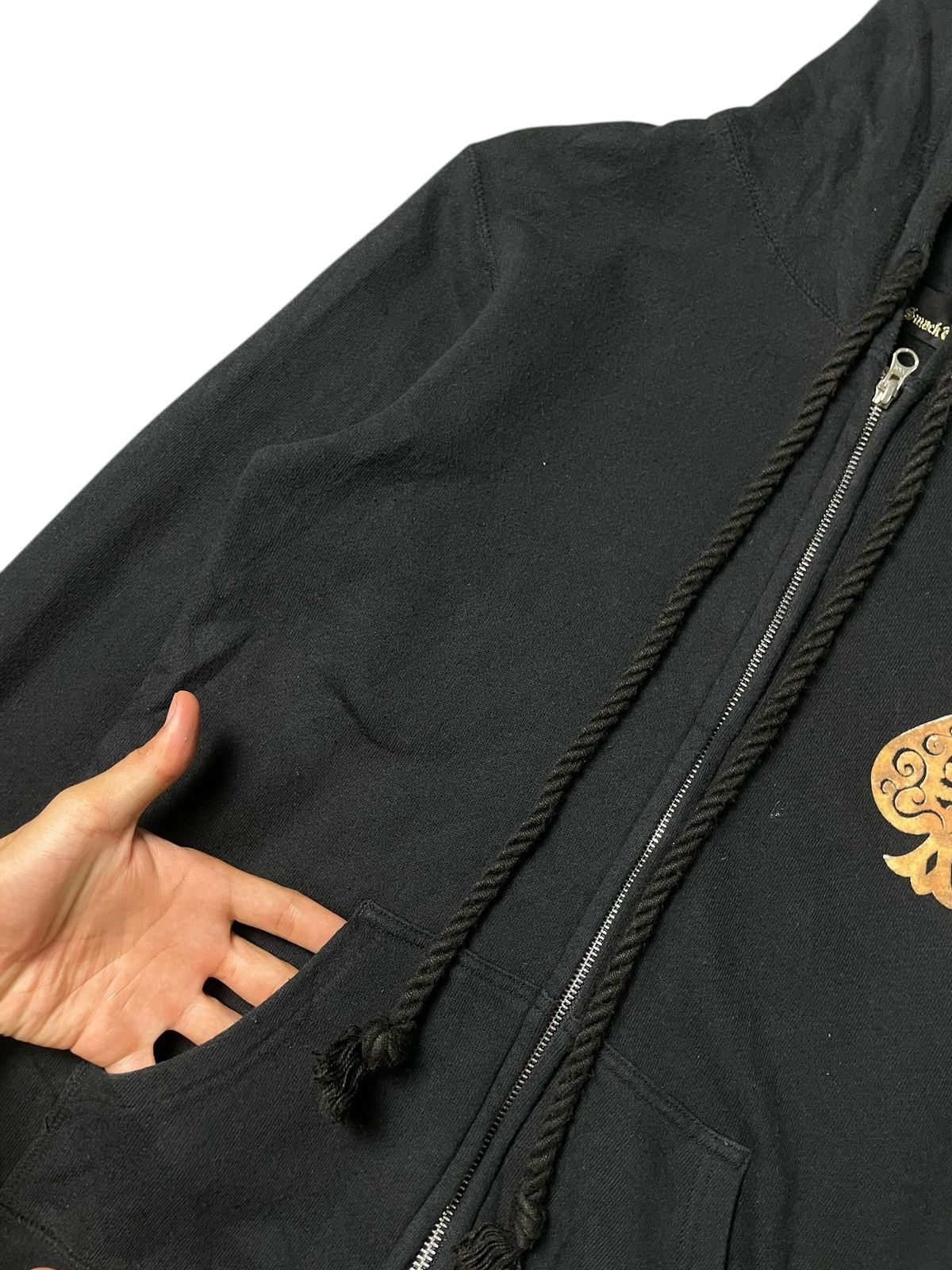 Japanese Brand Smack Engineer Big Logo Hooded Jacket (98) Size US M / EU 48-50 / 2 - 4 Thumbnail
