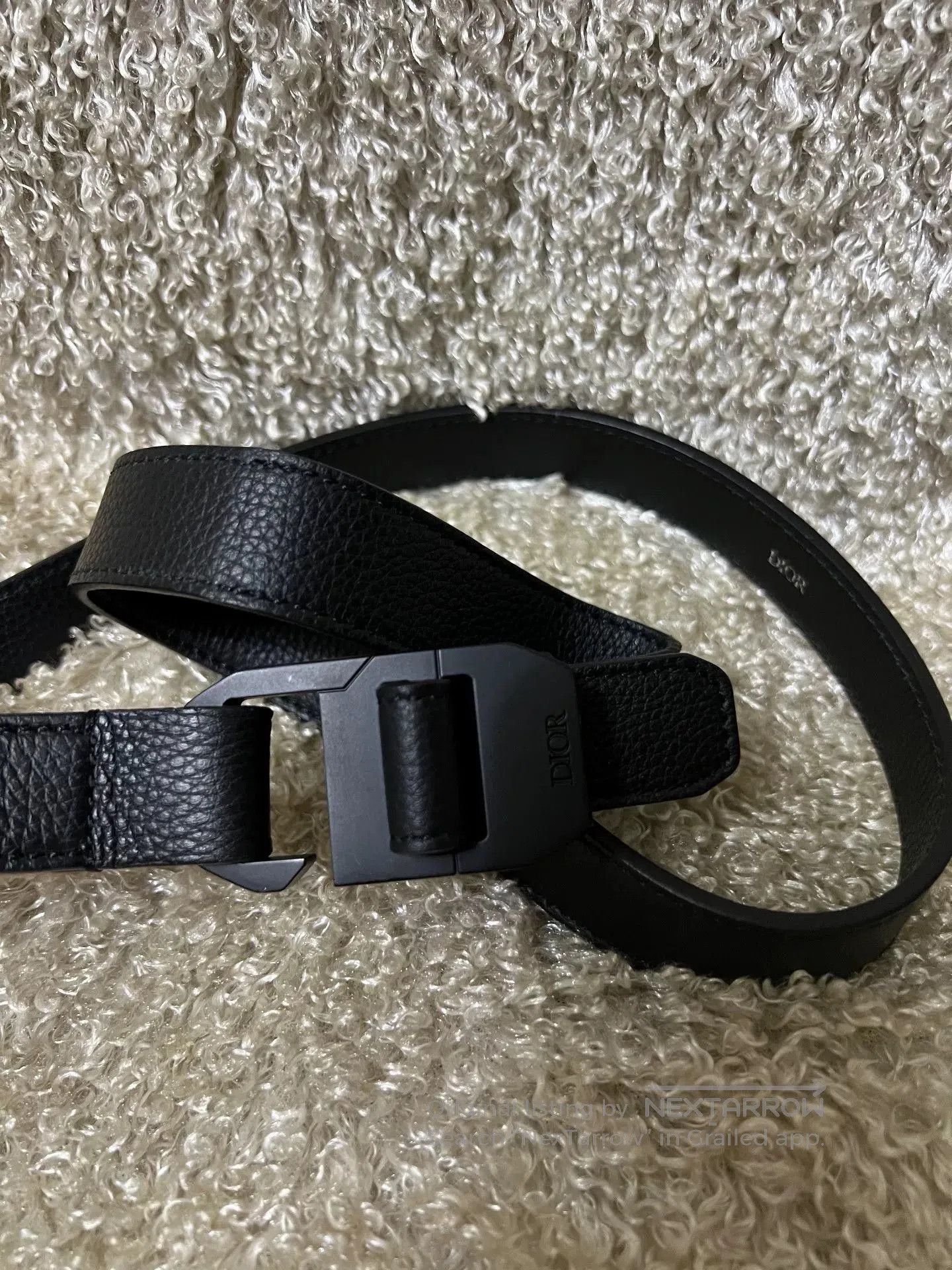 Dior Dior Homme Genuine Leather Belt. Size ONE SIZE - 1 Thumbnail