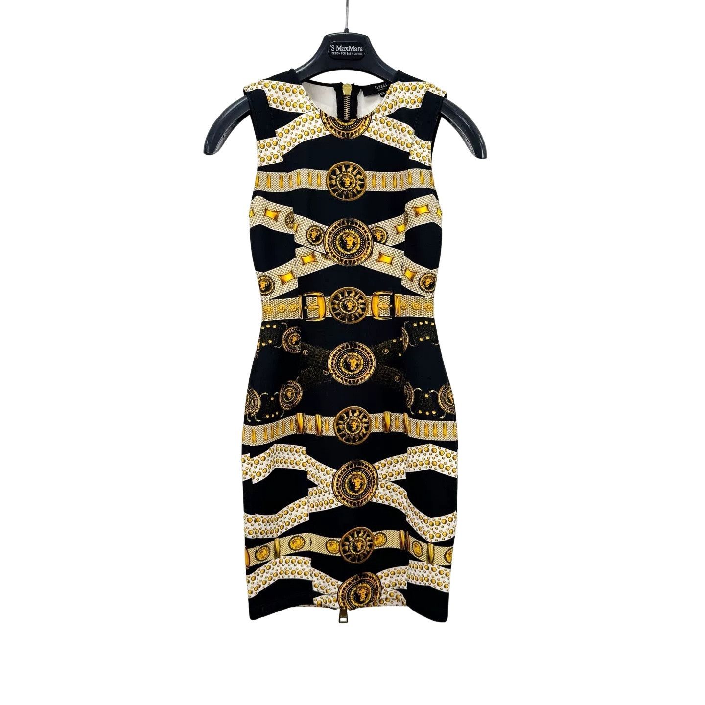 Versus Versace Versus Versace Baroque Print Mini Dress Size 36 Size XS / US 0-2 / IT 36-38 - 1 Thumbnail