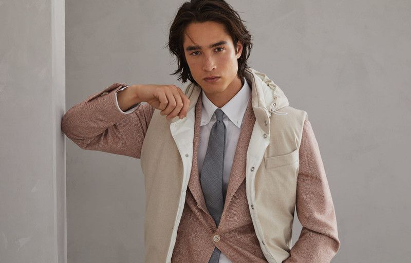 Brunello Cucinelli o1w1db10326 Padded Vest in Light Beige Size US XL / EU 56 / 4 - 3 Thumbnail