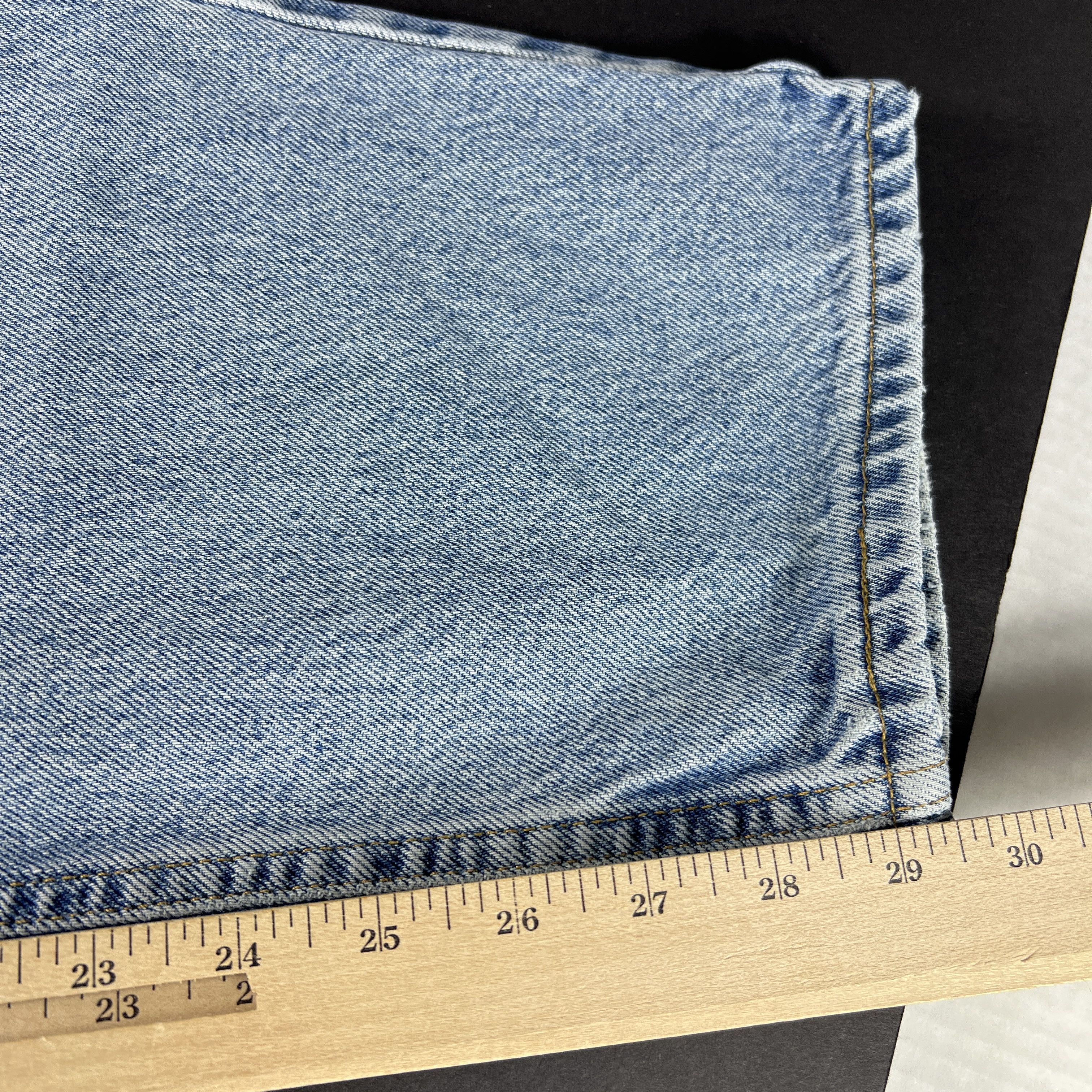 Levi's × Vintage Y2K Levi's Jeans 560 Loose Tapered Light Blue Faded Denim Size US 38 / EU 54 - 19 Thumbnail