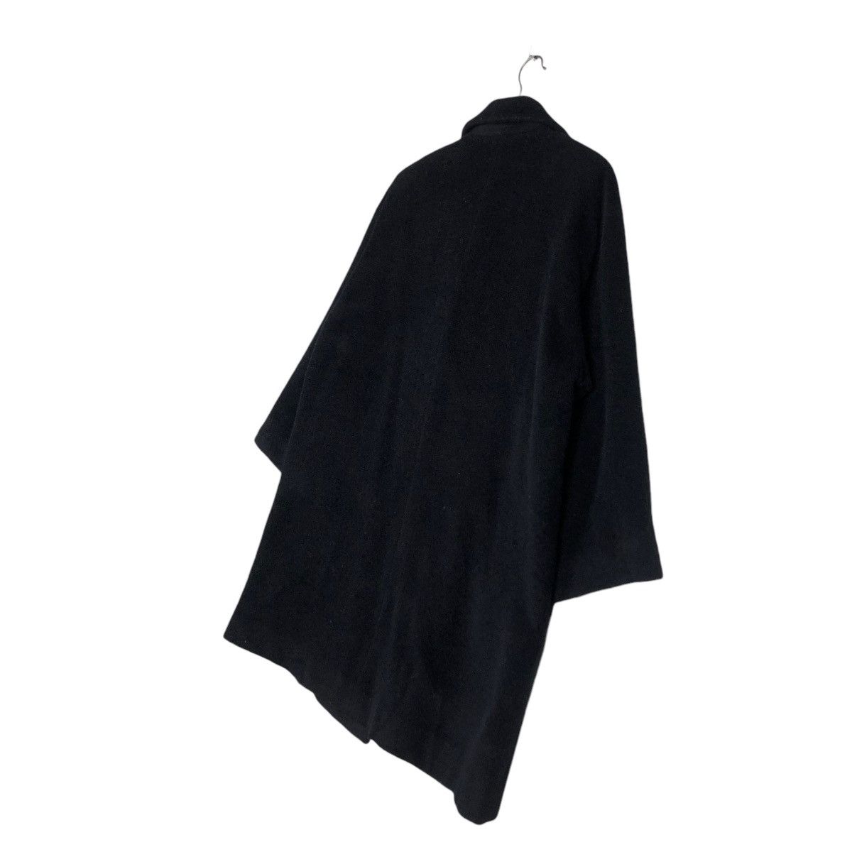Designer × Givenchy × Vintage 📌RICH BLACK DOUBLE COLLAR WOOL LONG JACKET GIVENCHY Size US M / EU 48-50 / 2 - 4 Thumbnail