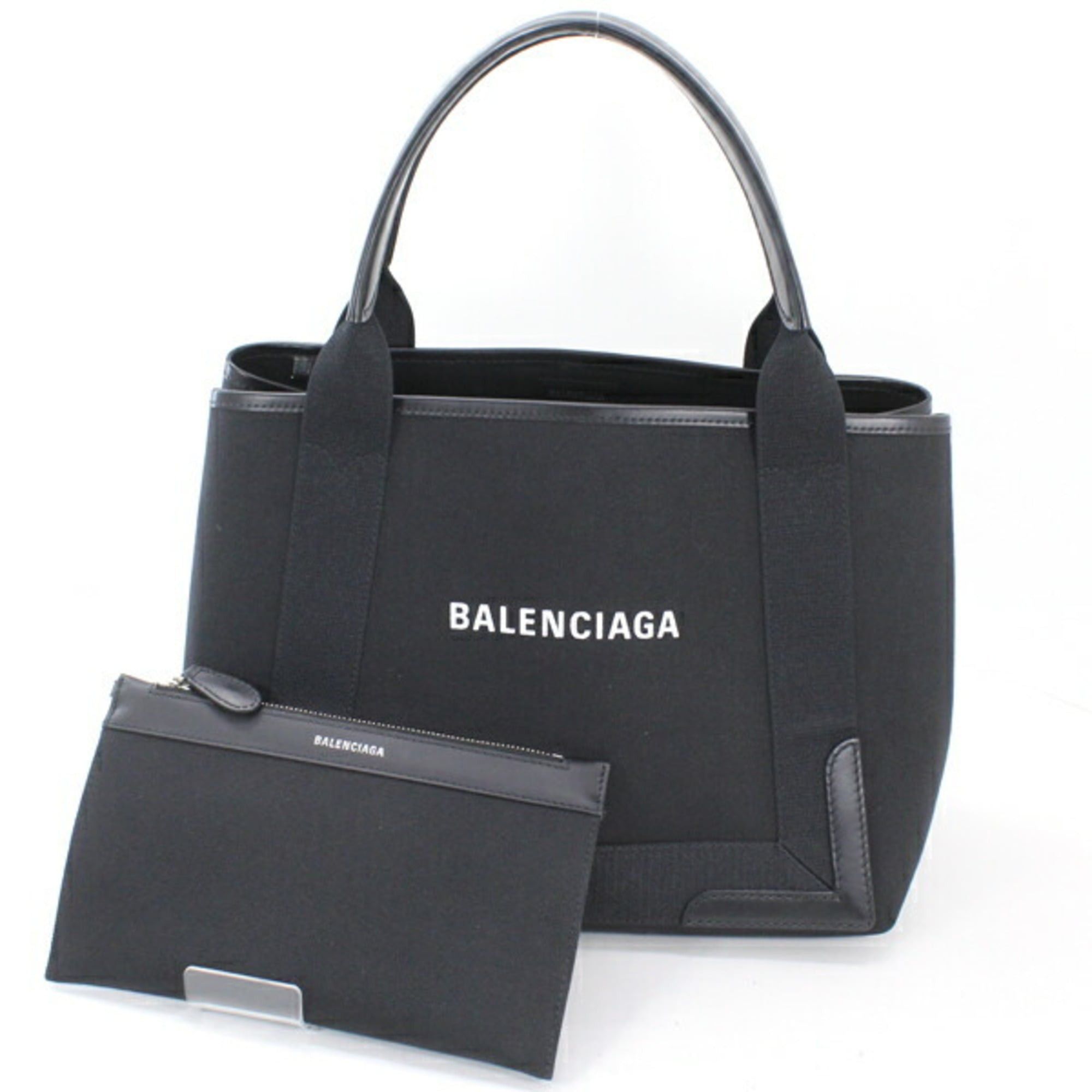 Balenciaga Balenciaga BB logo handbag tote bag in beige and brown 