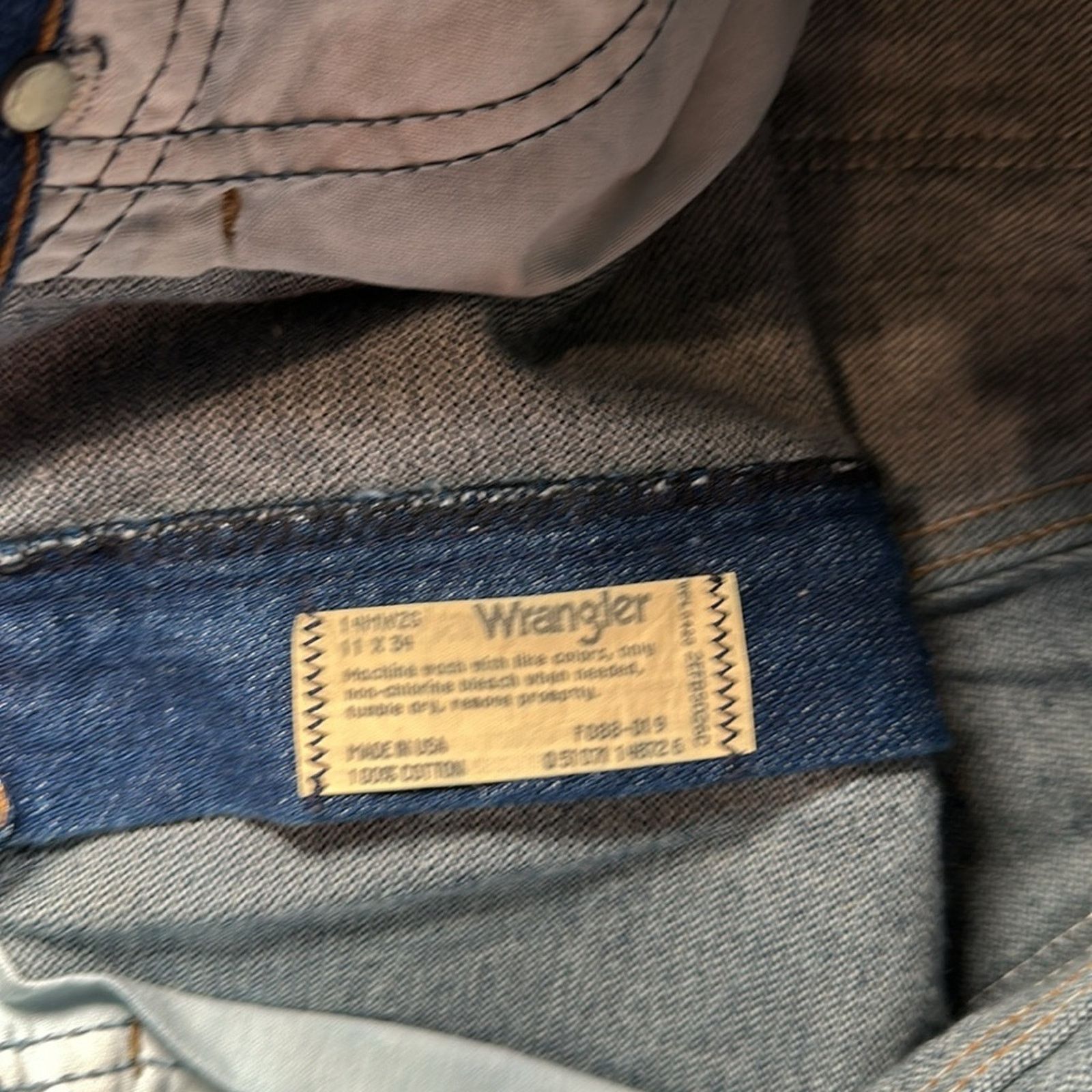 Wrangler Wrangler Vintage Tapered Slim Fit Jeans - 11 Size 32" / US 10 / IT 46 - 7 Thumbnail
