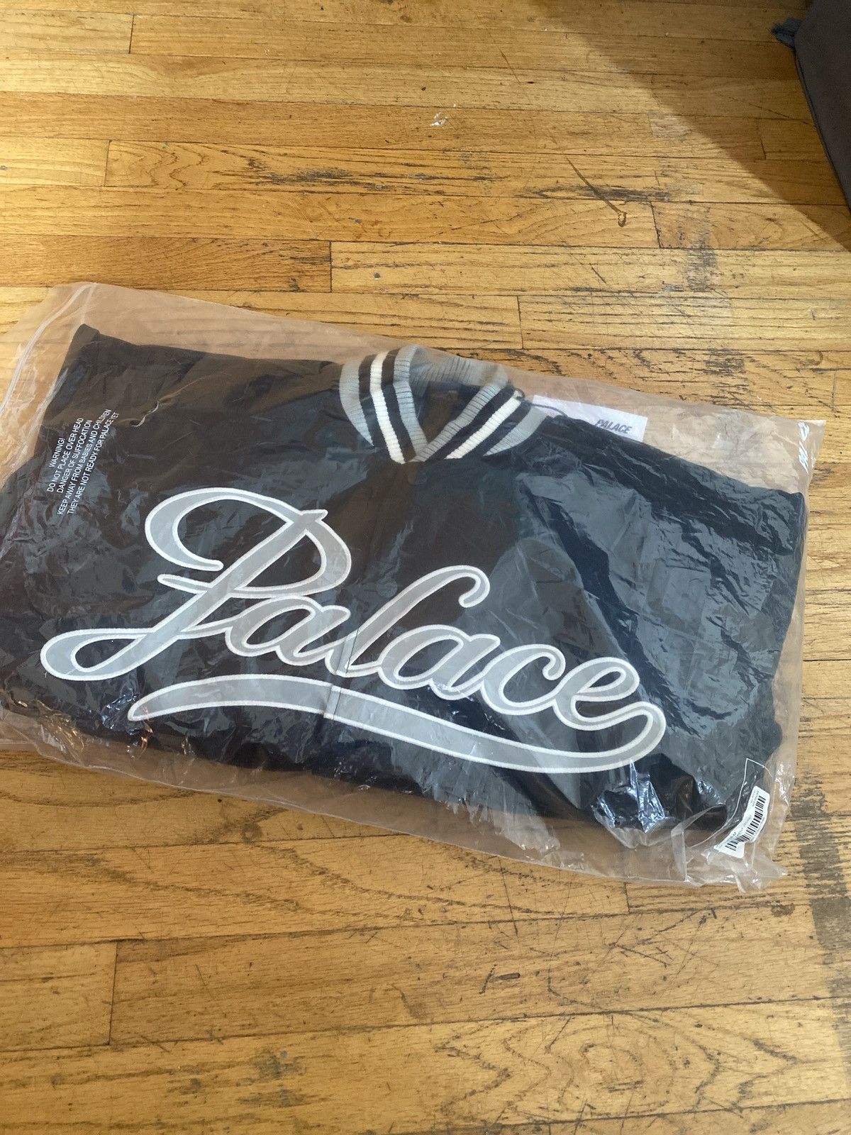 Palace Palace satin arena jacket black | Grailed