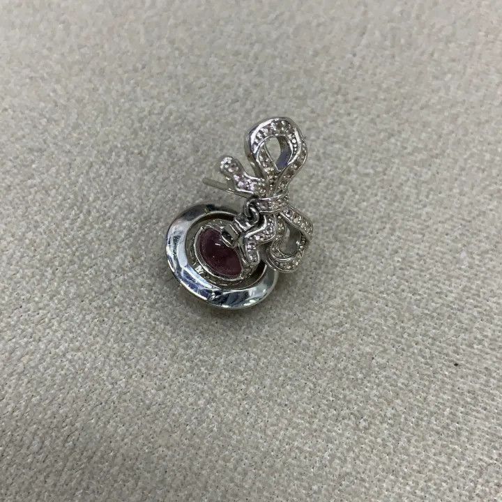 Vivienne Westwood Vivienne Westwood Octavie Orb Pink Earrings Size ONE SIZE - 3 Thumbnail