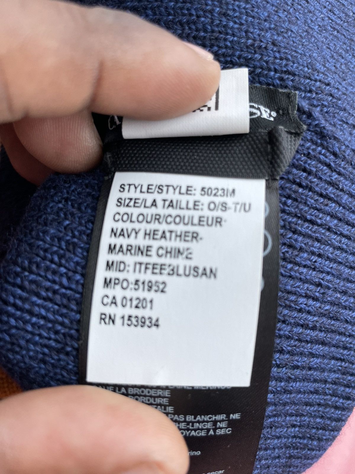 Canada Goose Canada Goose Emblem Rib Toque Size ONE SIZE - 6 Thumbnail