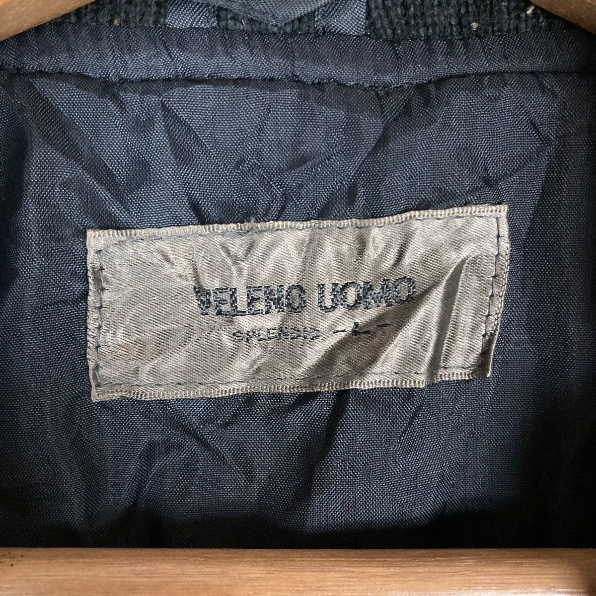 Vintage Vintage Veleno Uomo Flat Button Sweater Jacket Size US L / EU 52-54 / 3 - 5 Thumbnail