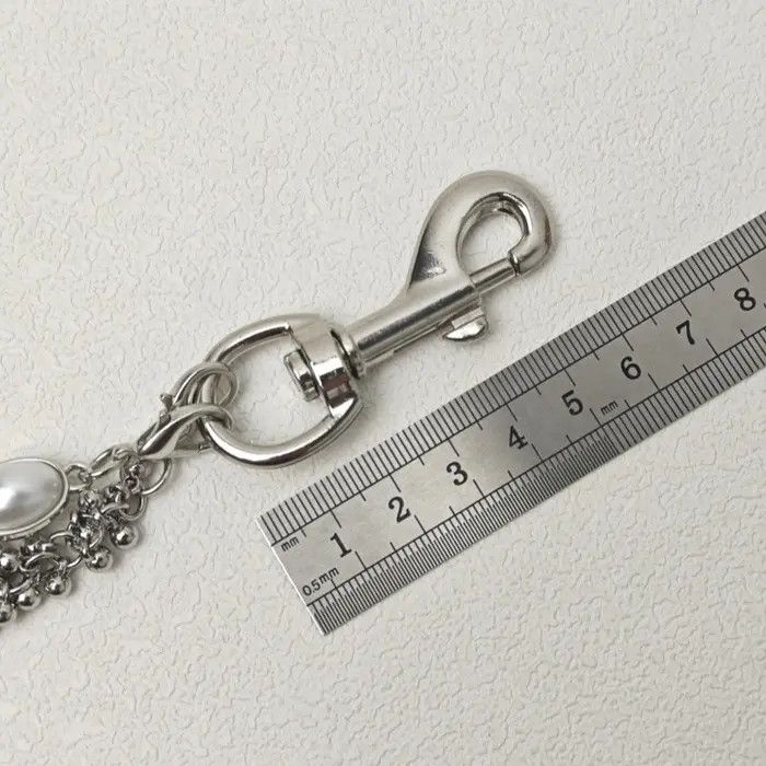 Jewelry D-Shape Pearl Pants Waist Chain Size ONE SIZE - 5 Thumbnail