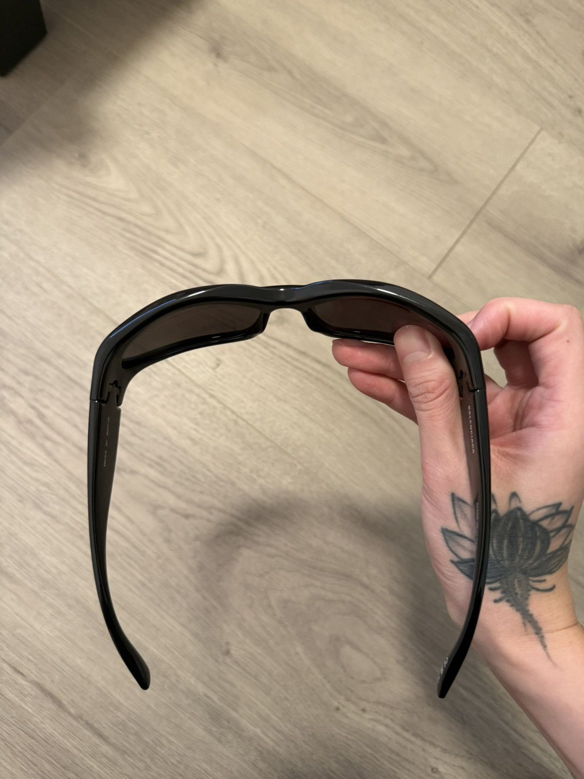 Balenciaga balenciaga SWIFT OVAL SUNGLASSES Size ONE SIZE - 4 Thumbnail