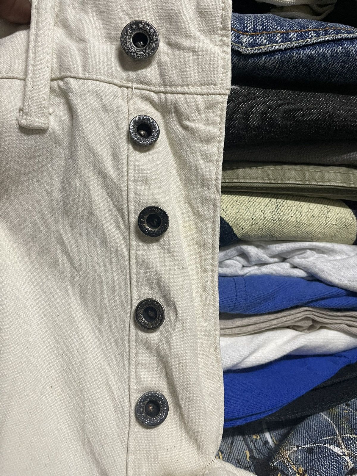 RRL Ralph Lauren Vintage Double RL Military Shorts Pants Size US 31 - 12 Thumbnail
