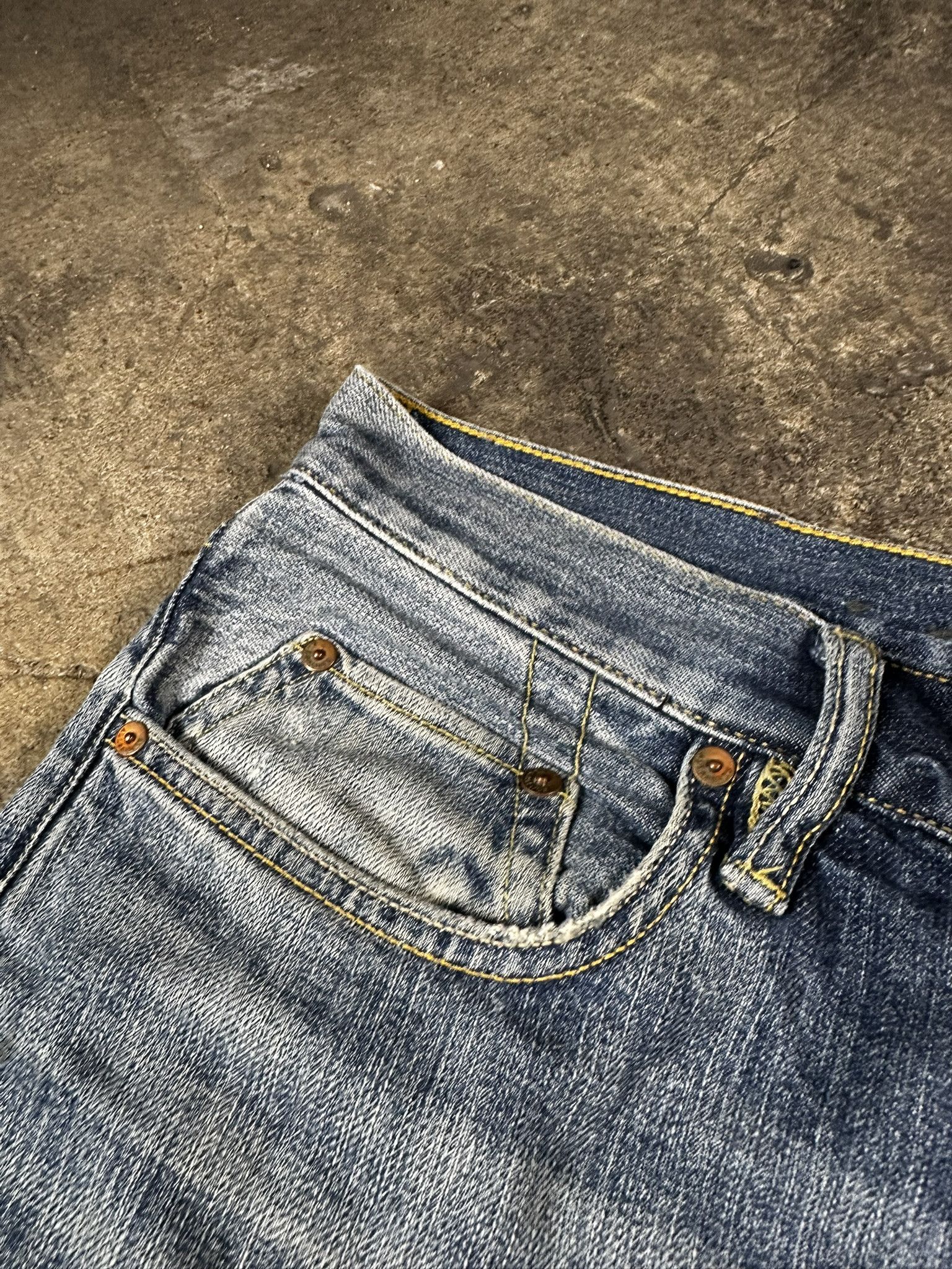 Allsaints Allsaints Faded Straight Jeans Pants Size US 34 / EU 50 - 4 Thumbnail