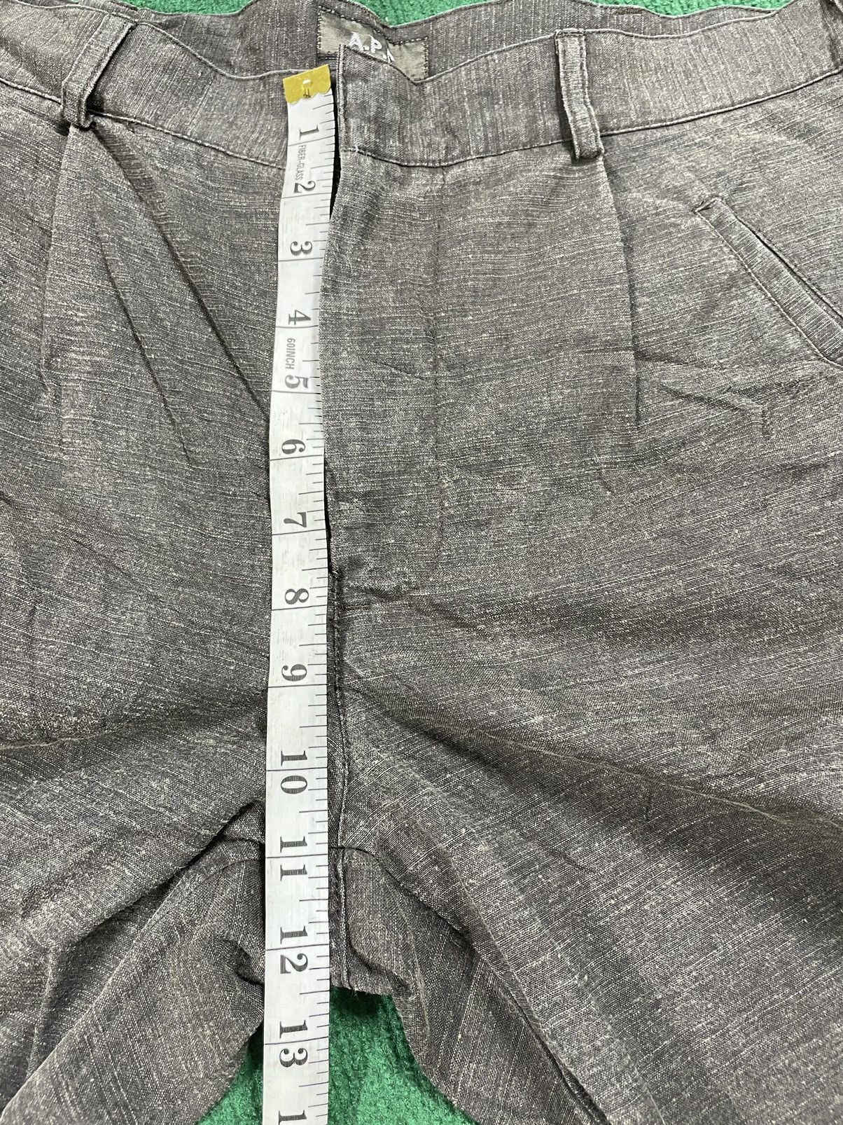 A.P.C. Vintage A.P.C Cropped with Zipper Leg Pants Size US 33 - 11 Thumbnail