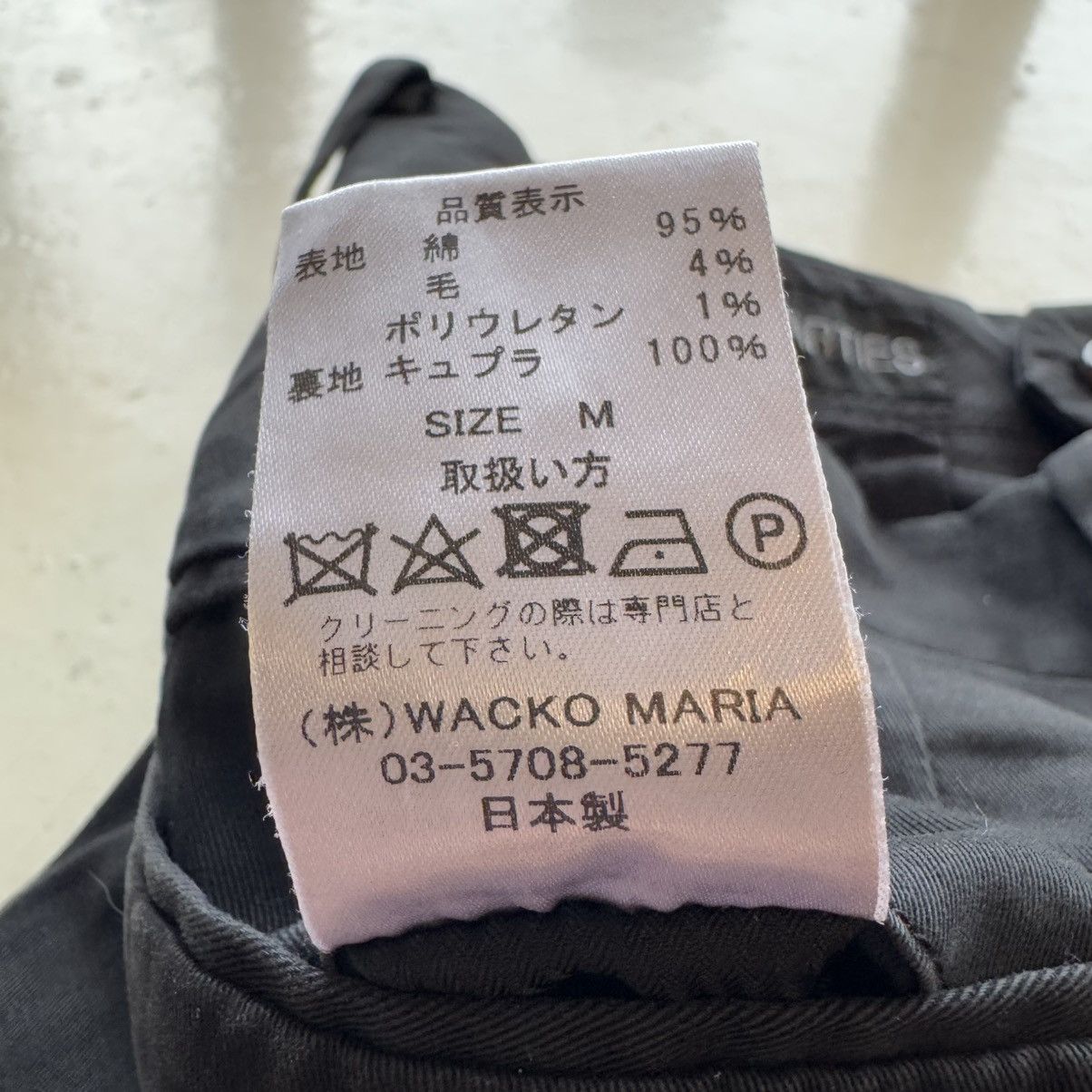 Wacko Maria Guilty parties slack work pants Size US 30 / EU 46 - 9 Thumbnail
