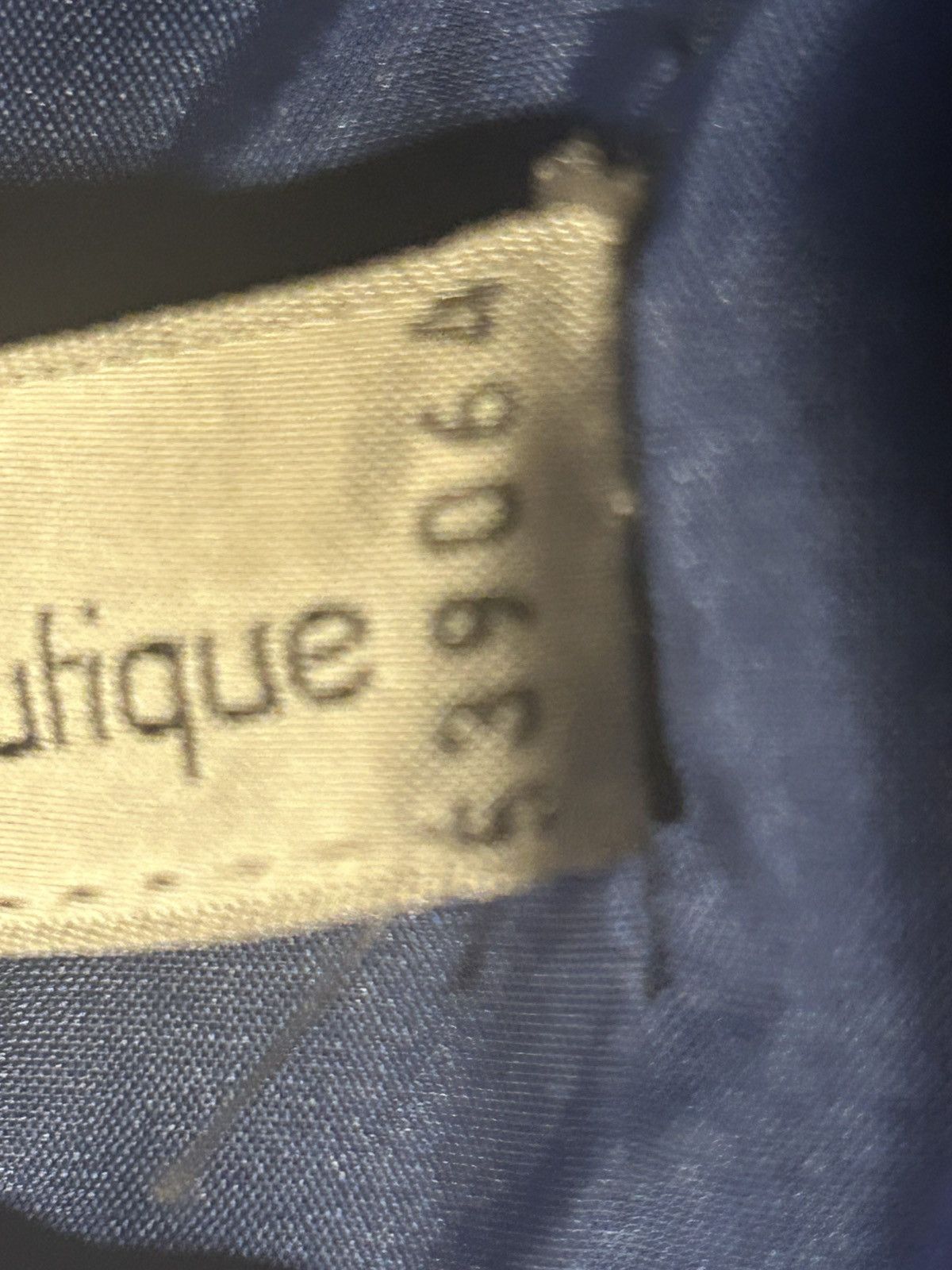 Jean-Louis Scherrer cintage Jean-Louis Scherrer 1980's Blue Blazer Size S / US 4 / IT 40 - 5 Thumbnail