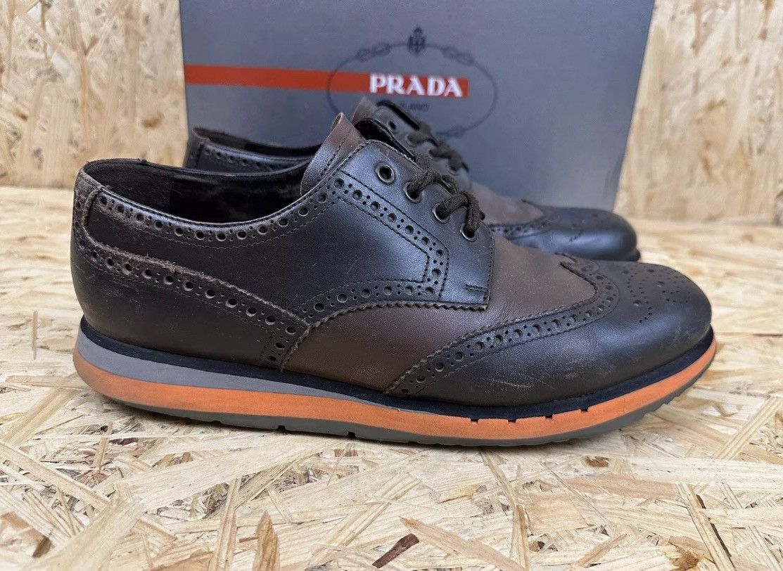 Prada Prada brogues size 10,5-11 US Size US 11 / EU 44 - 7 Thumbnail