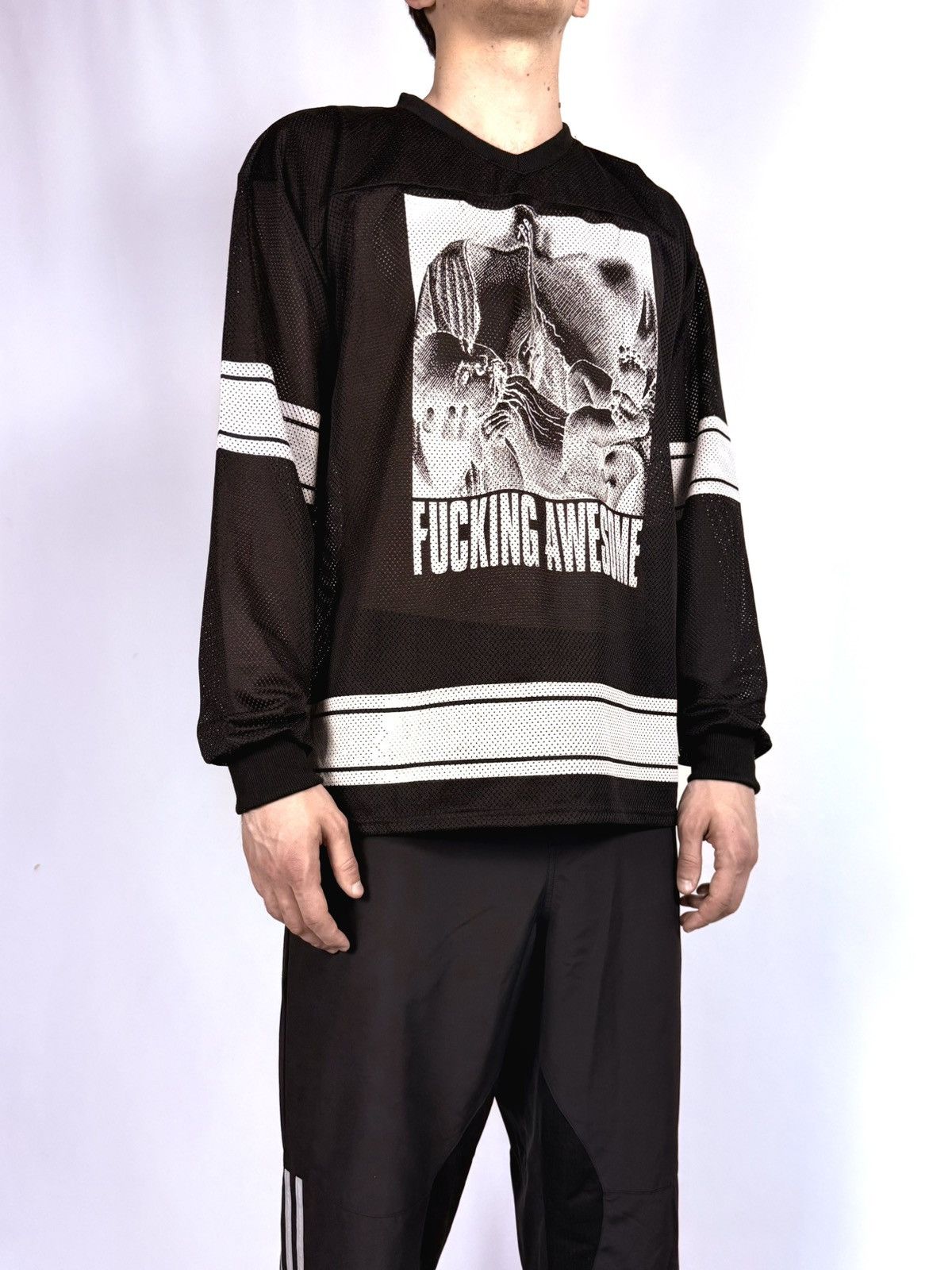 Fucking Awesome Fucking Awesome Blood Baby Mesh Hockey Longsleeve Jersey Size US M / EU 48-50 / 2 - 3 Thumbnail