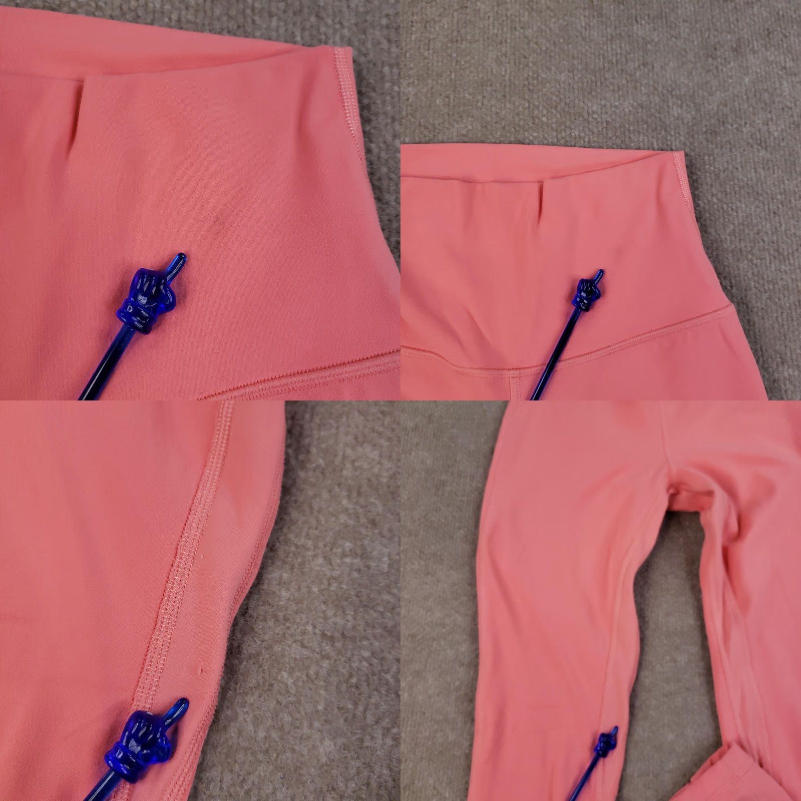 Lululemon VINTAGE Lululemon Align Leggings Womens Small Pink Activewear Yoga Gym Crew High Rise Size 30" / US 8 / IT 44 - 8 Thumbnail