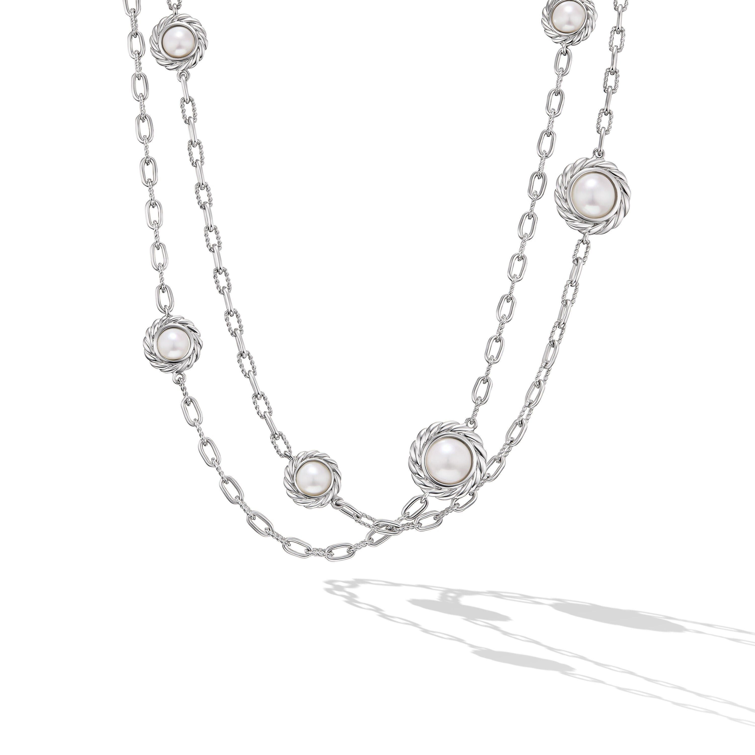 David Yurman o1w1db10526 N18221 Size:6/ Chain Necklace in Silver Size ONE SIZE - 1 Thumbnail