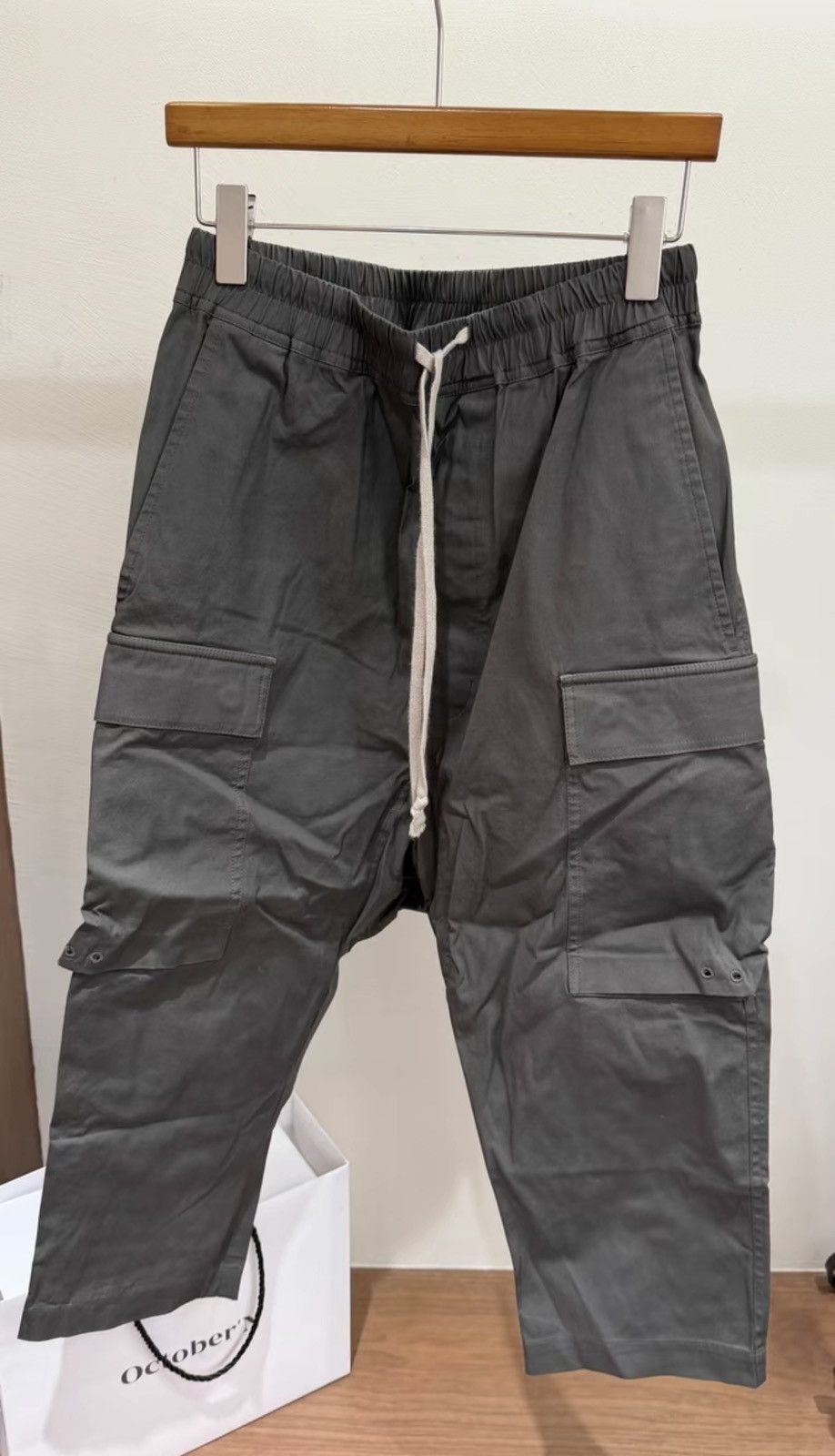 Rick Owens Rick Owens Mainline Cargo Cropped Pants Size US 32 / EU 48 - 1 Thumbnail