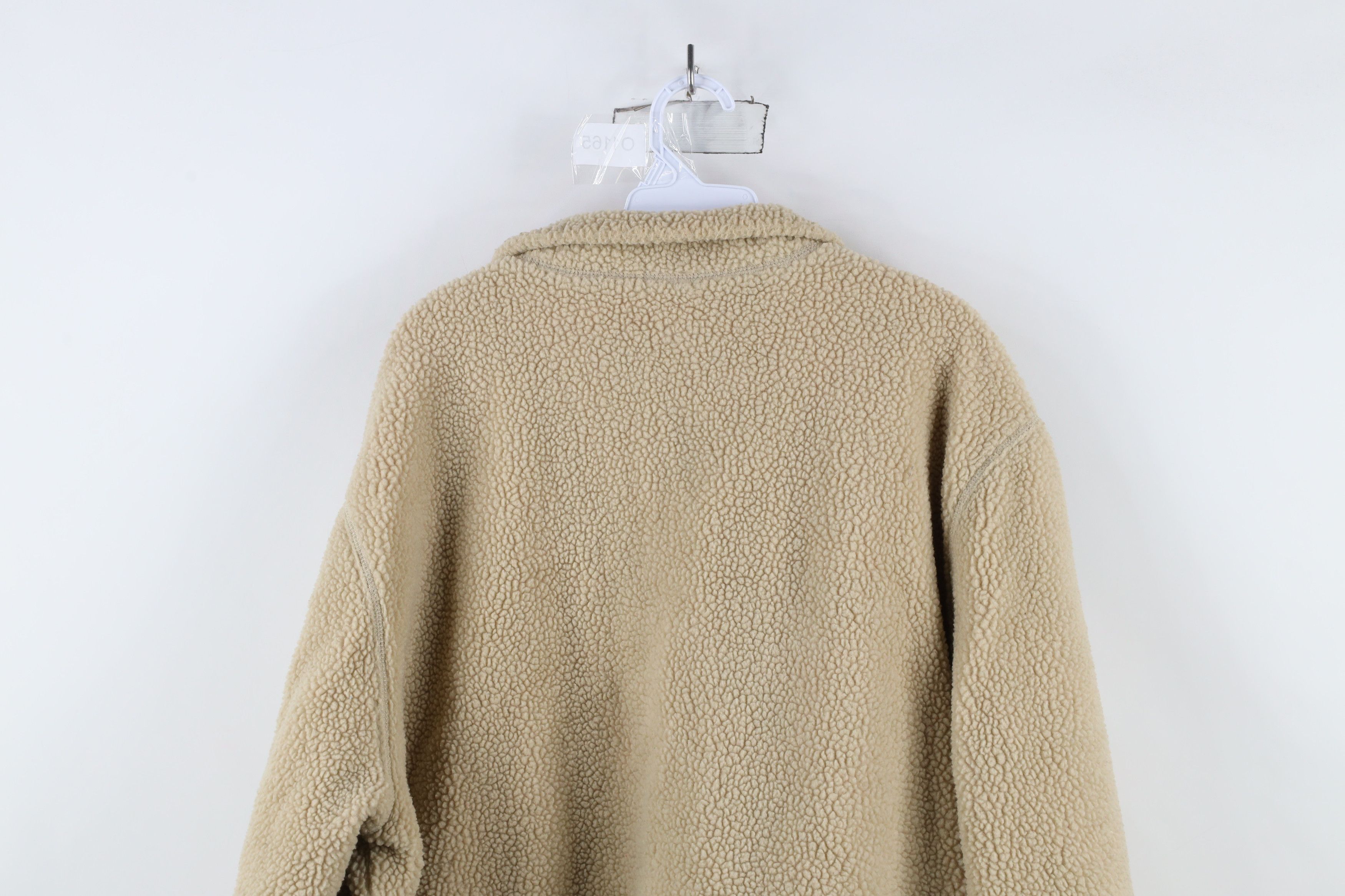 Lands' End × Vintage Vintage Lands End Deep Pile Fleece Half Zip Pullover Sweater Size US XXL / EU 58 / 5 - 10 Thumbnail