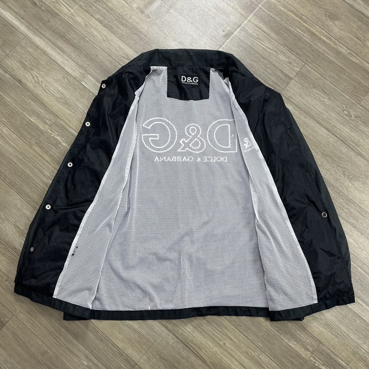 Dolce & Gabbana Vintage Dolce & Gabbana Spell Out Big Logo Coach Jacket Size US L / EU 52-54 / 3 - 6 Thumbnail