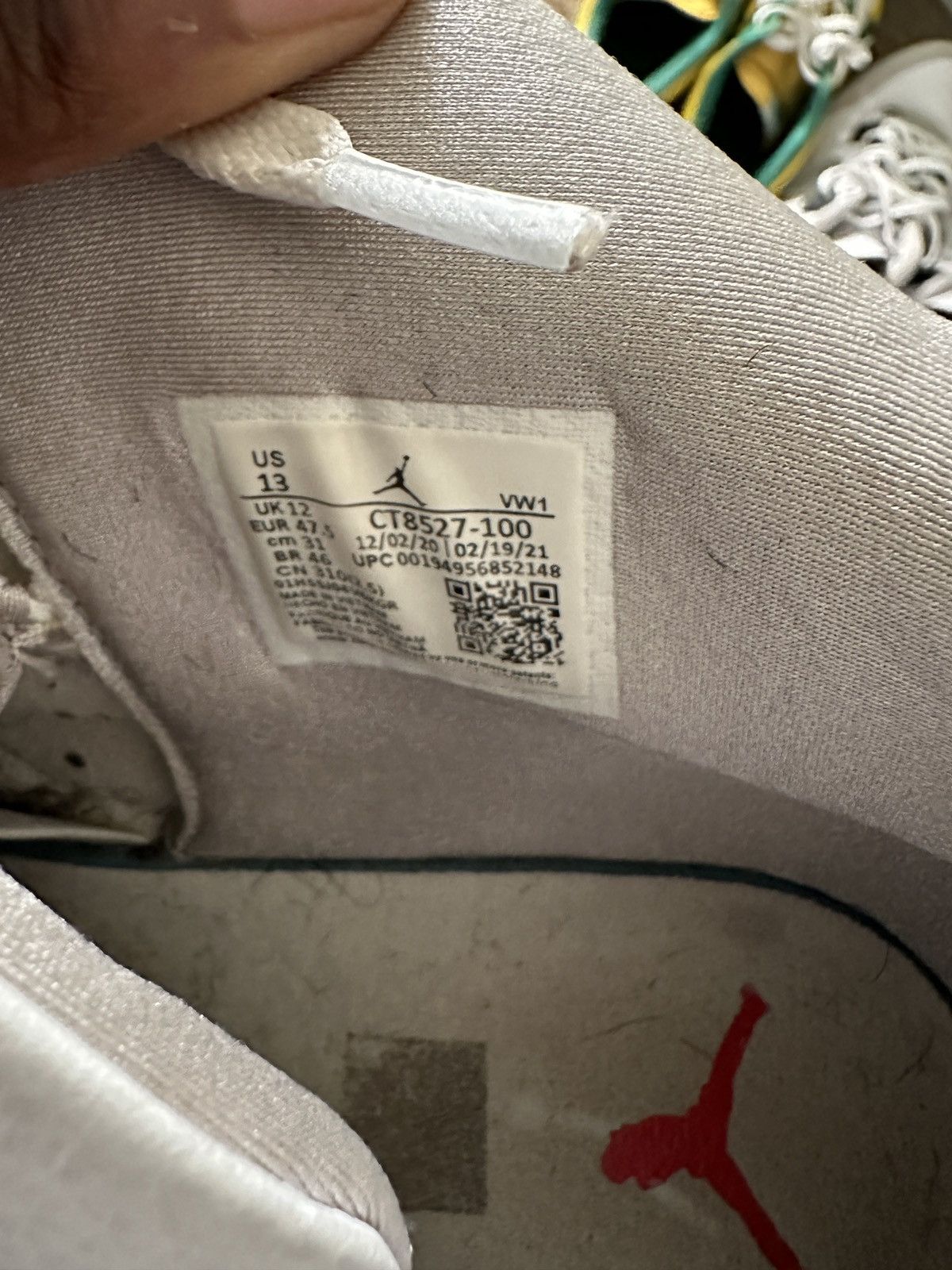 Jordan Brand Jordan 4 White Oreo Size 13 Size US 13 / EU 46 - 6 Thumbnail