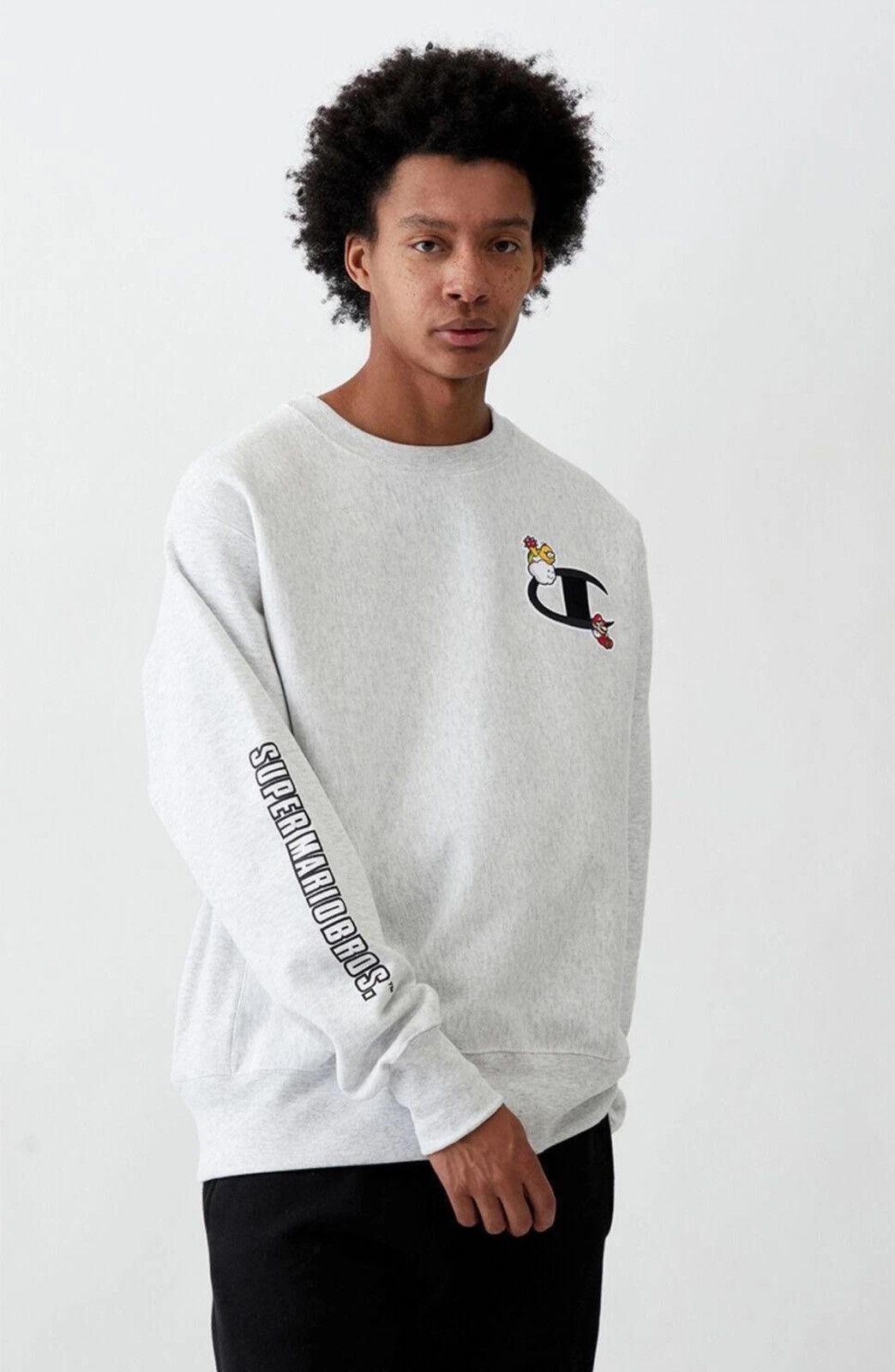 Champion × Nintendo Super Mario Bros Champion Reverse Weave Nintendo Sweatshirt Size US M / EU 48-50 / 2 - 1 Thumbnail